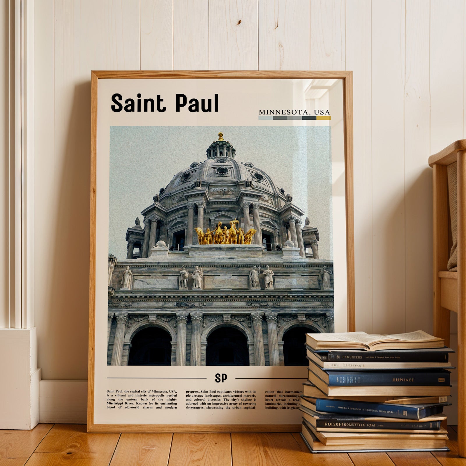 Saint Paul Minnesota Photographic Poster