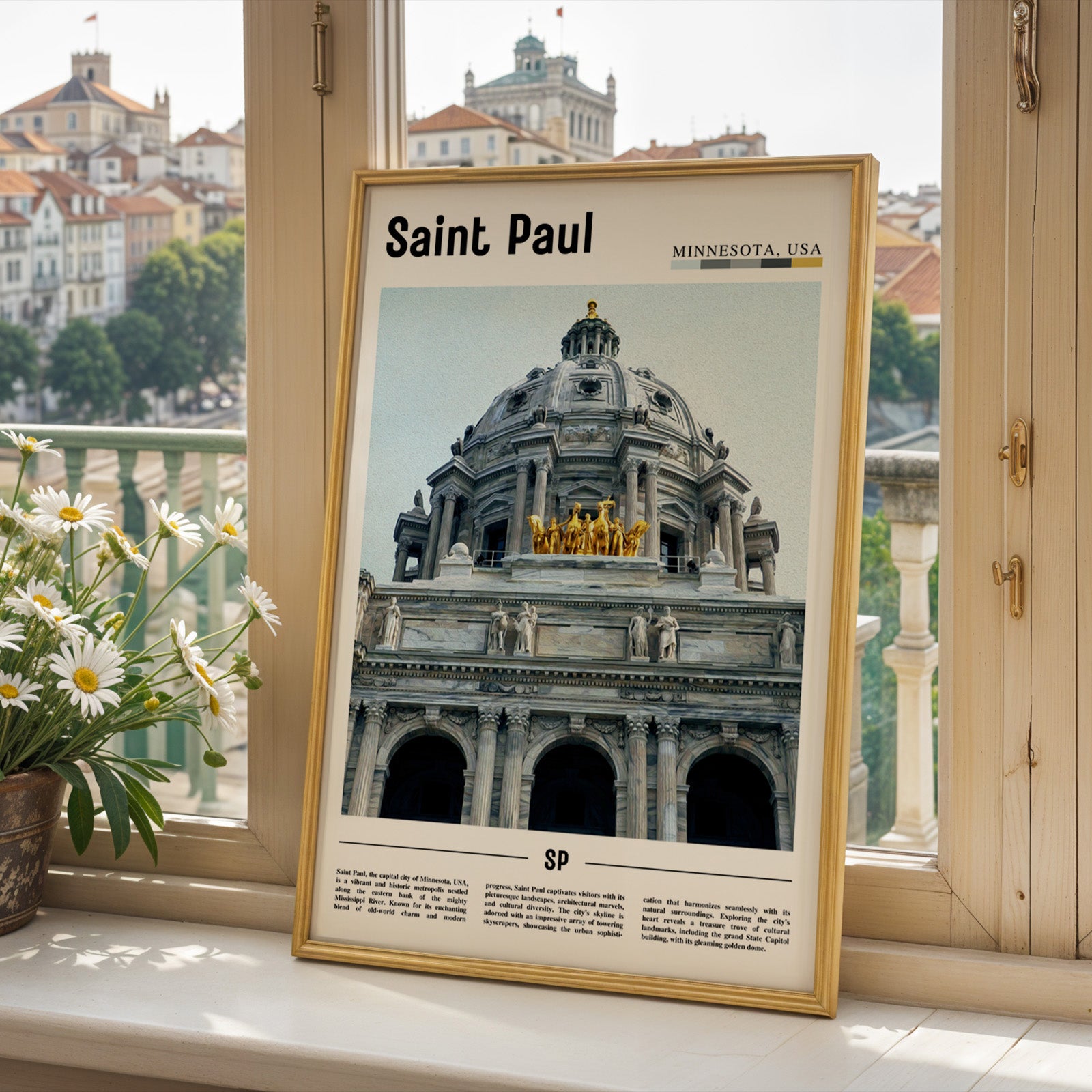 Saint Paul Minnesota Photographic Poster