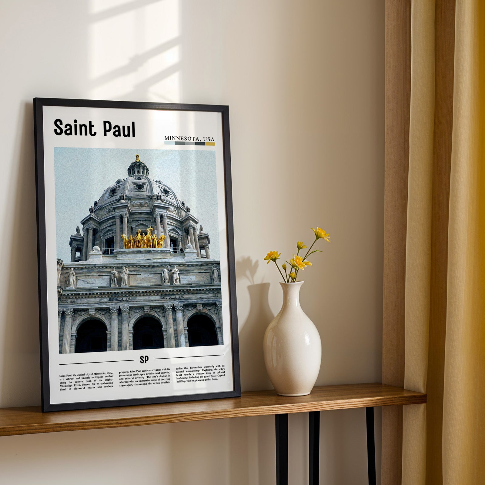 Saint Paul Minnesota Photographic Poster