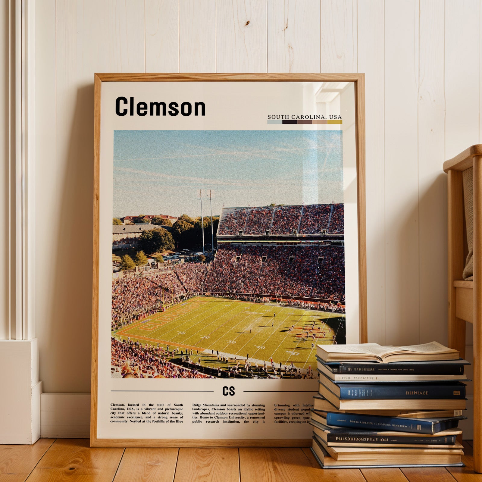 Clemson South Carolina Photographic Poster