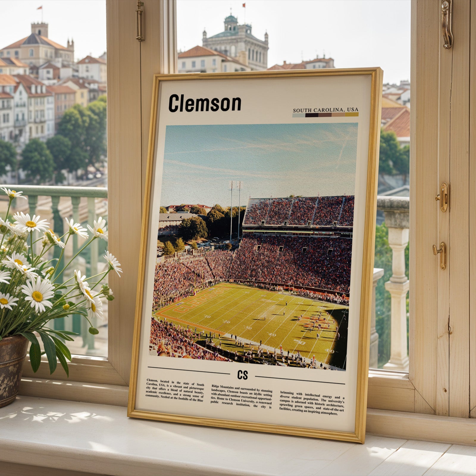 Clemson South Carolina Photographic Poster