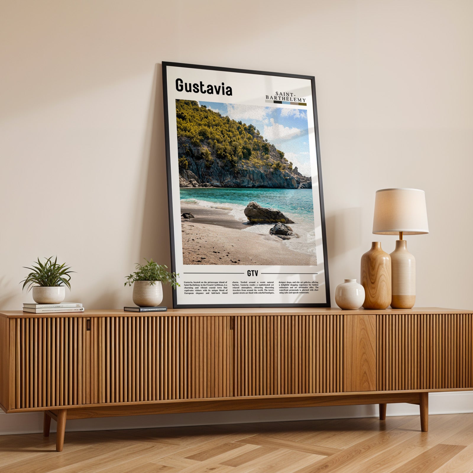 Gustavia St. Barthélemy Photographic Poster