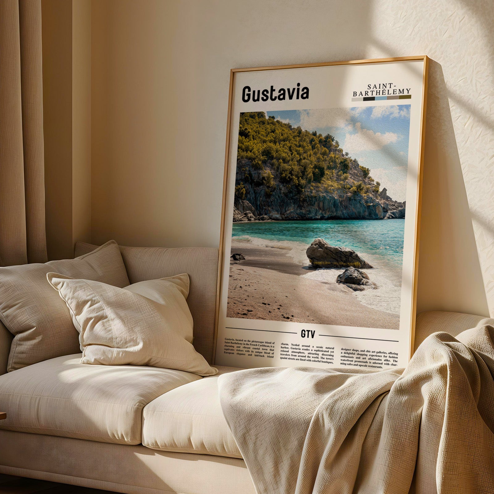 Gustavia St. Barthélemy Photographic Poster
