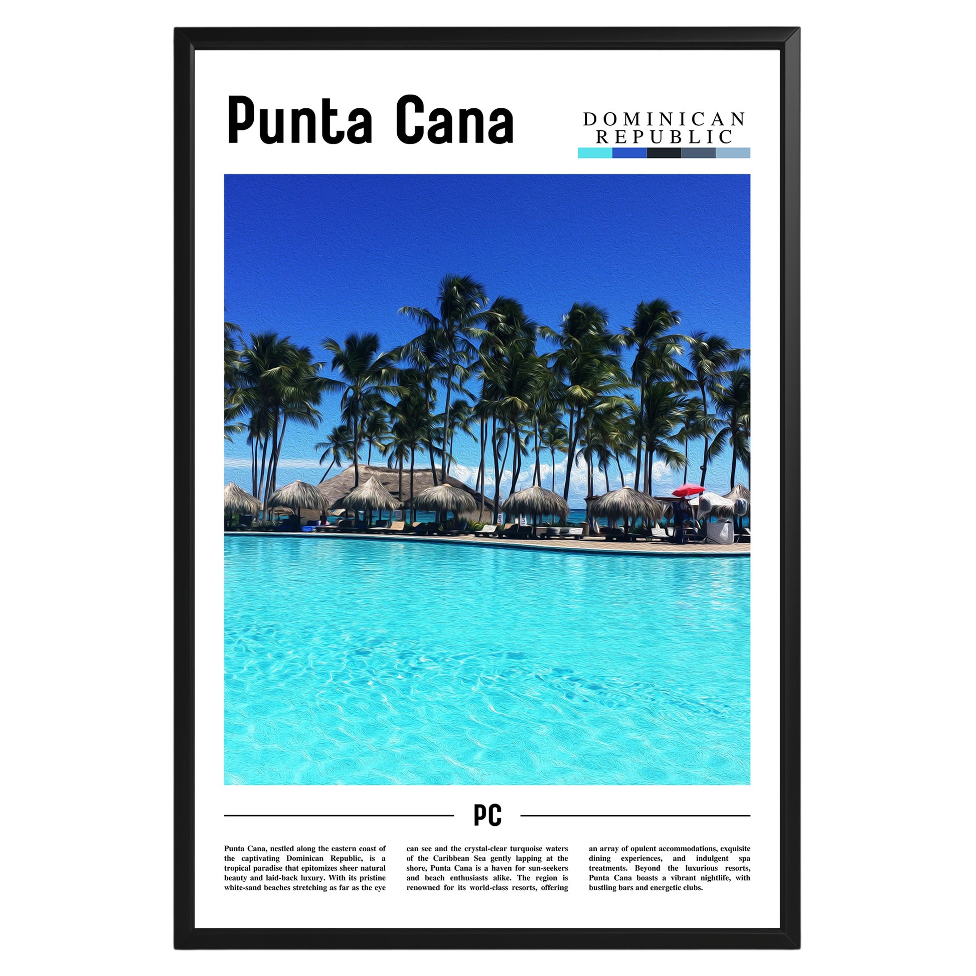 Punta Cana Dominican Republic Photographic Poster