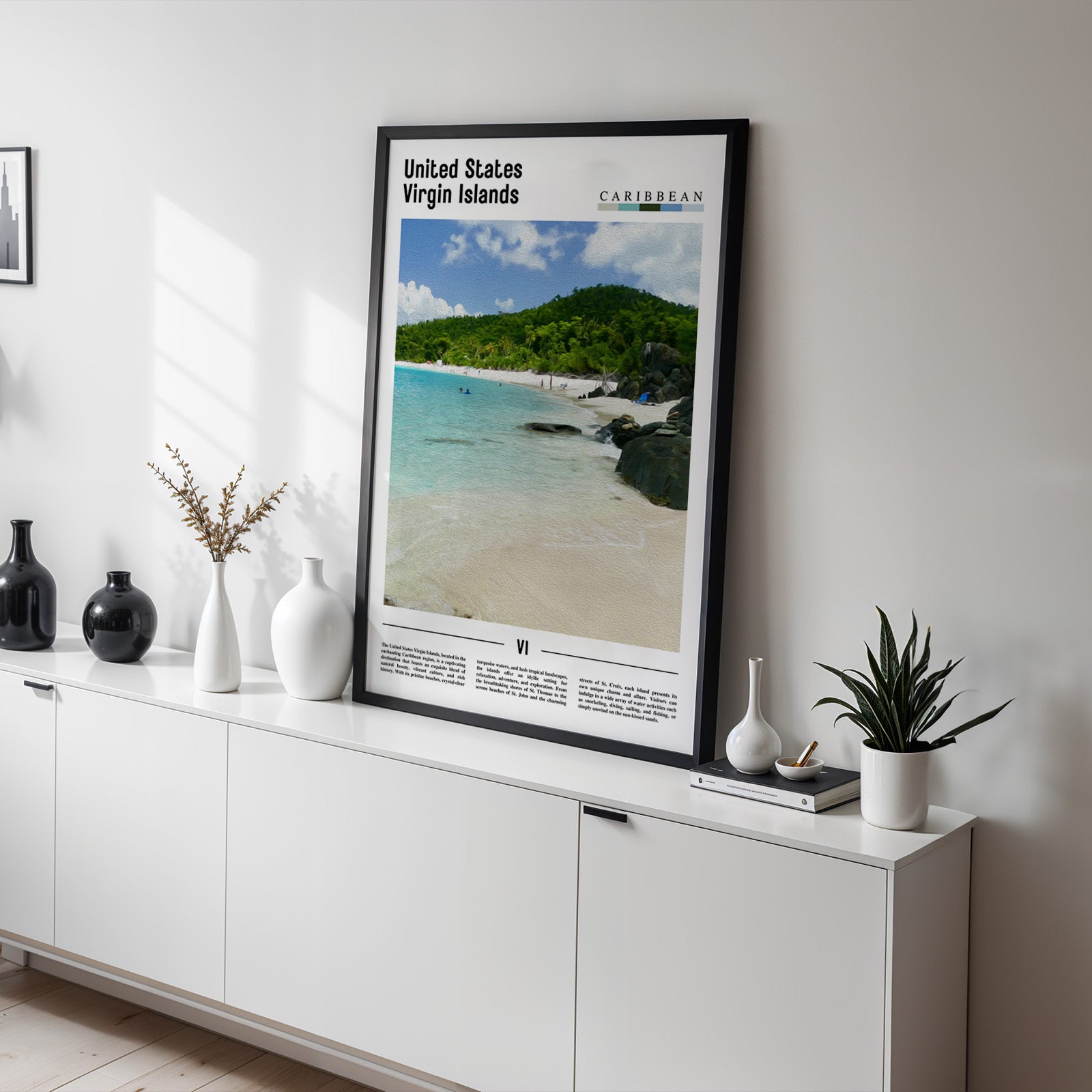 United States Virgin Islands Photographic Poster