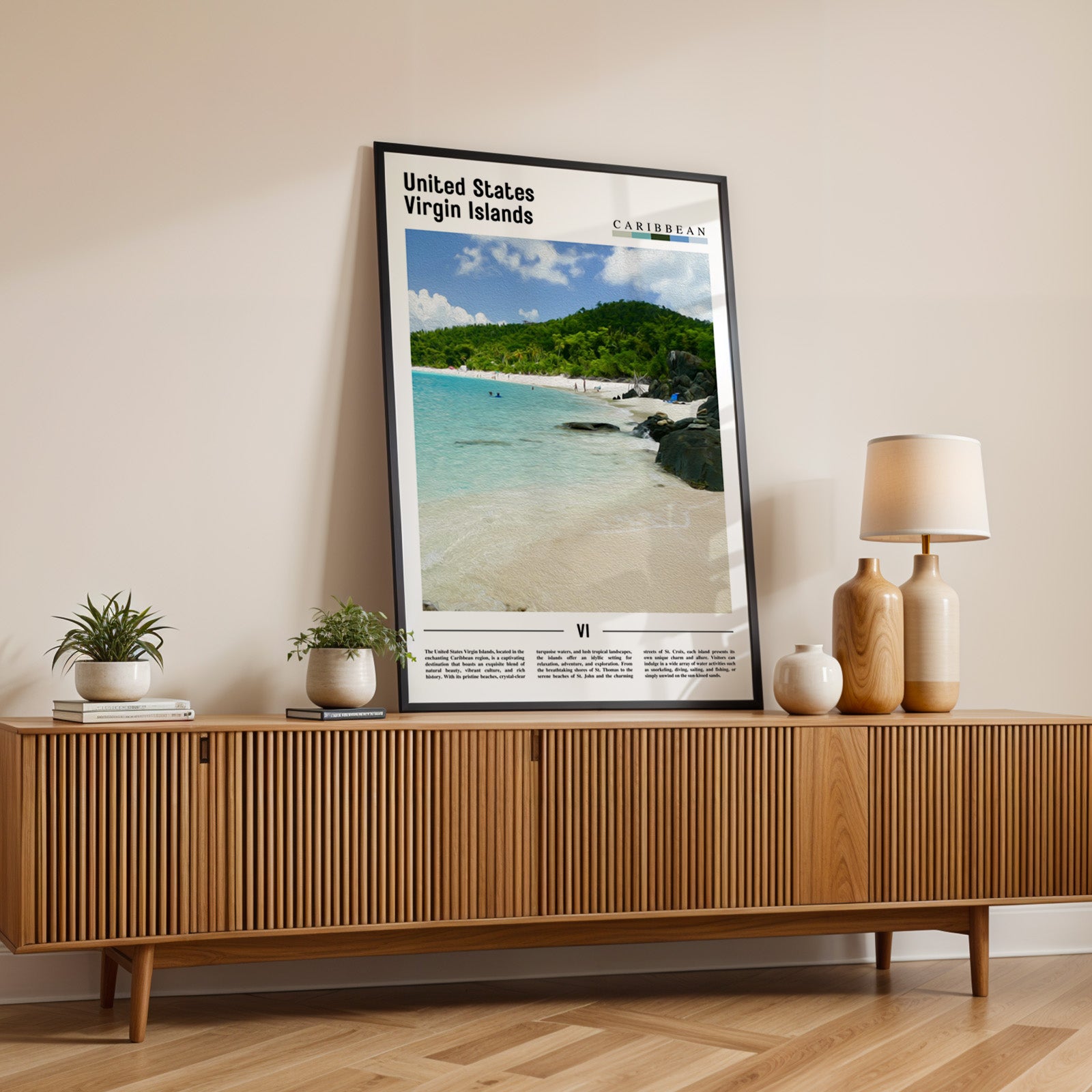 United States Virgin Islands Photographic Poster