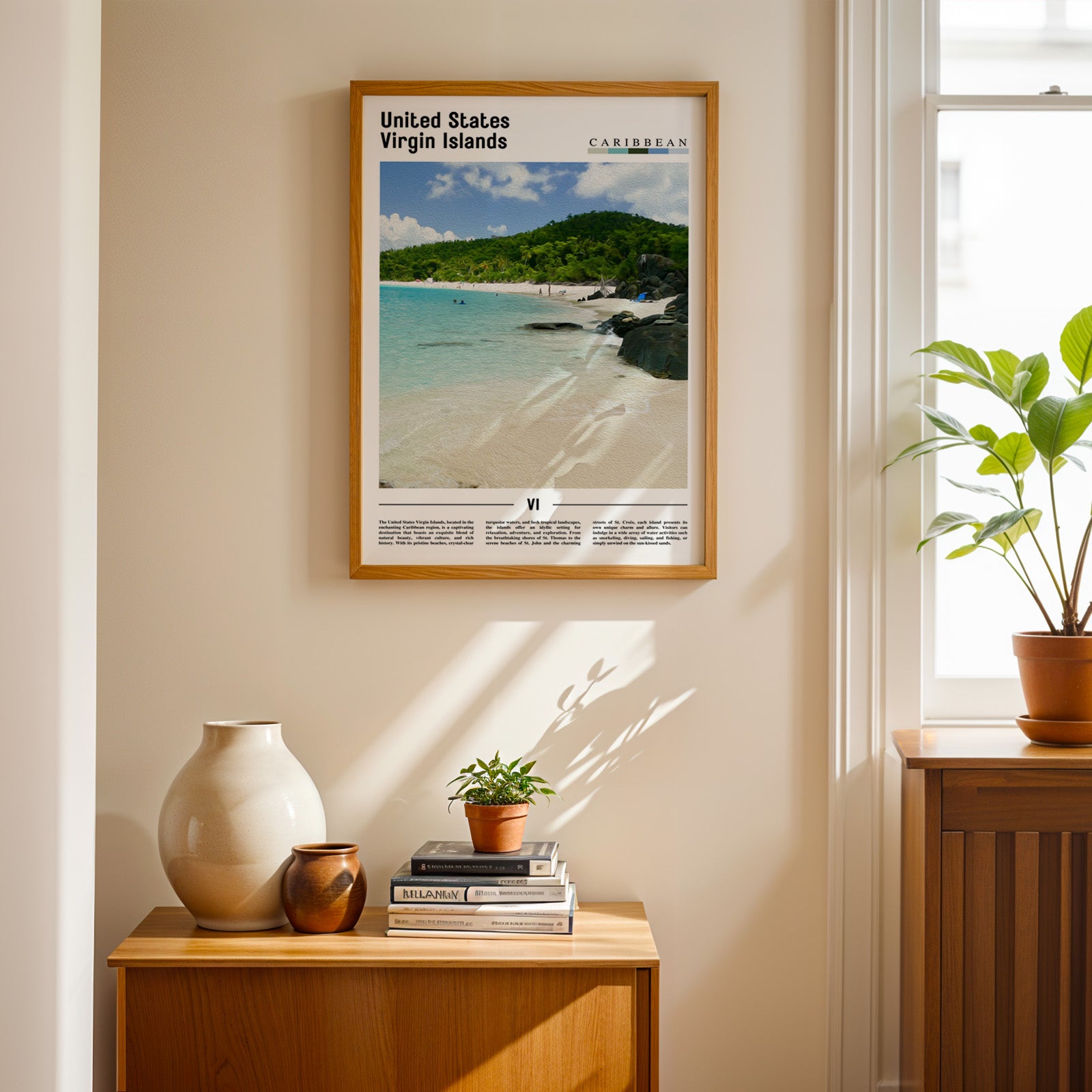 United States Virgin Islands Photographic Poster