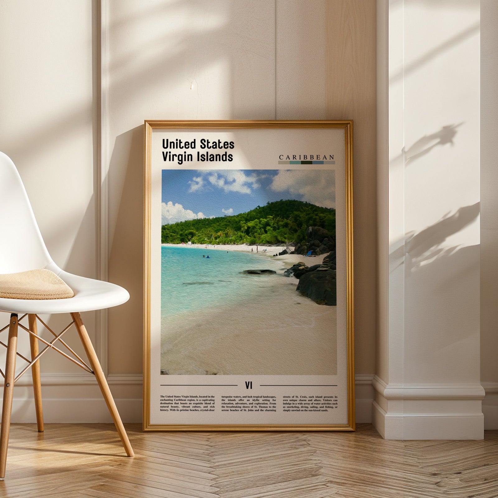 United States Virgin Islands Photographic Poster