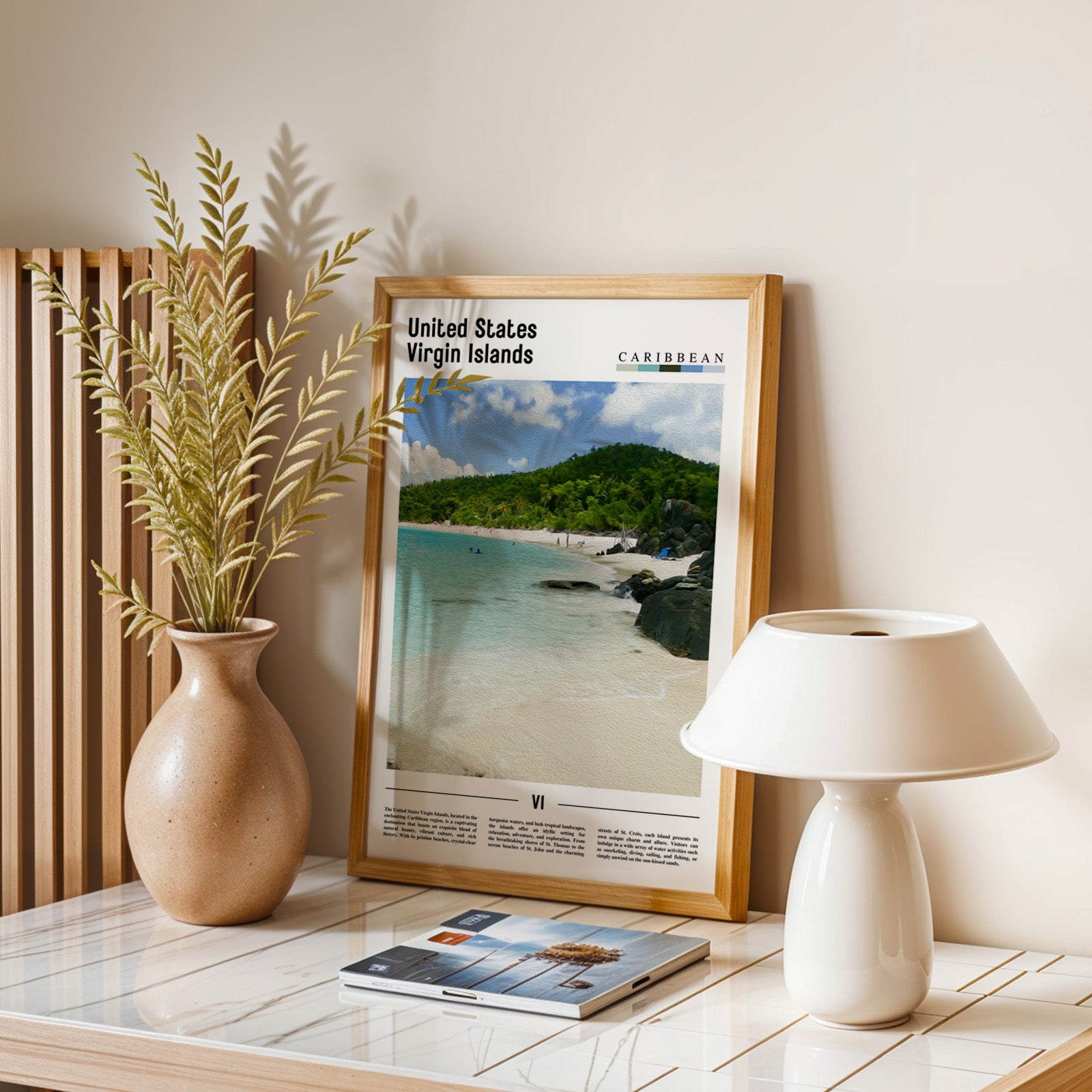 United States Virgin Islands Photographic Poster