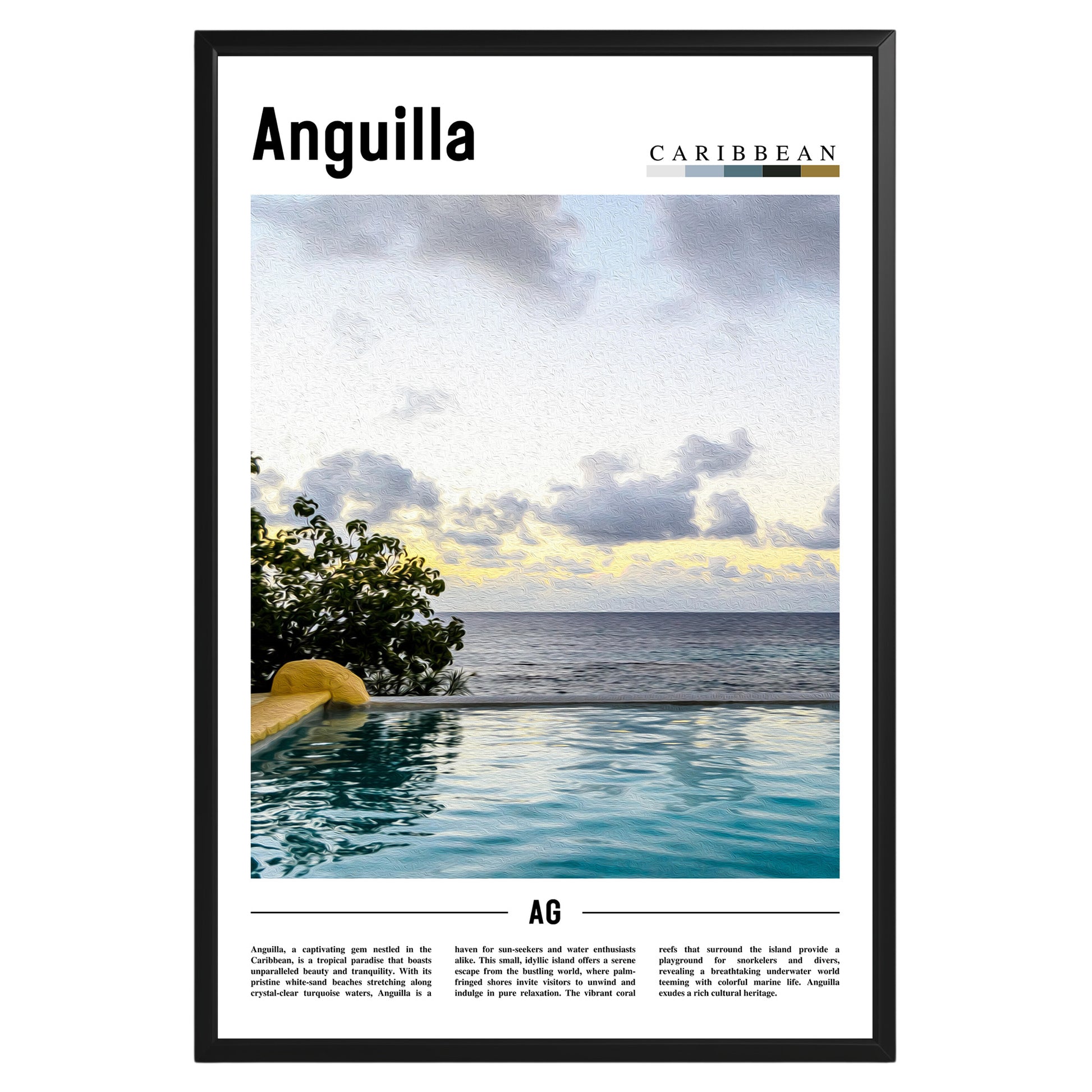 Anguilla Photographic Poster