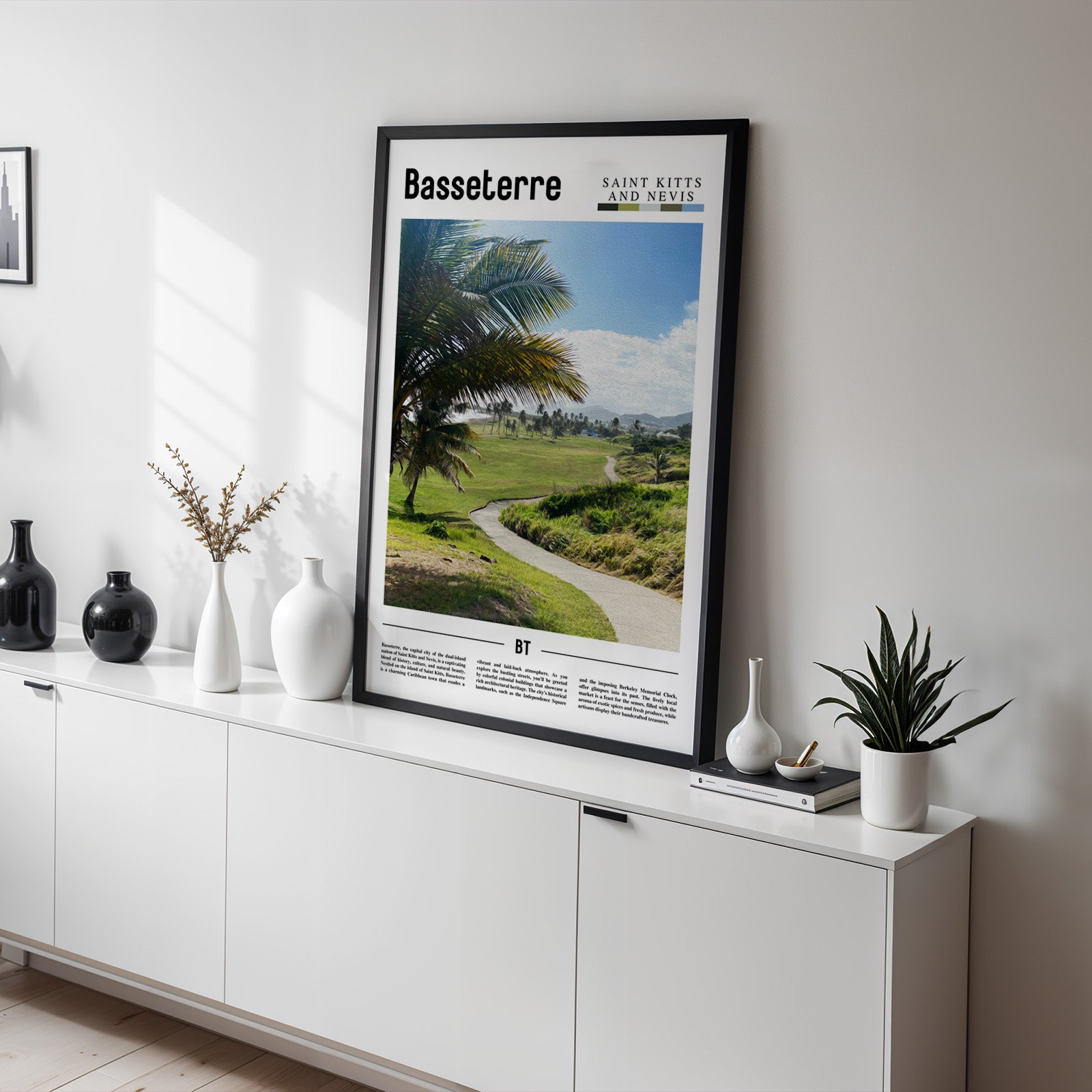 Basseterre St. Kitts & Nevis Photographic Poster