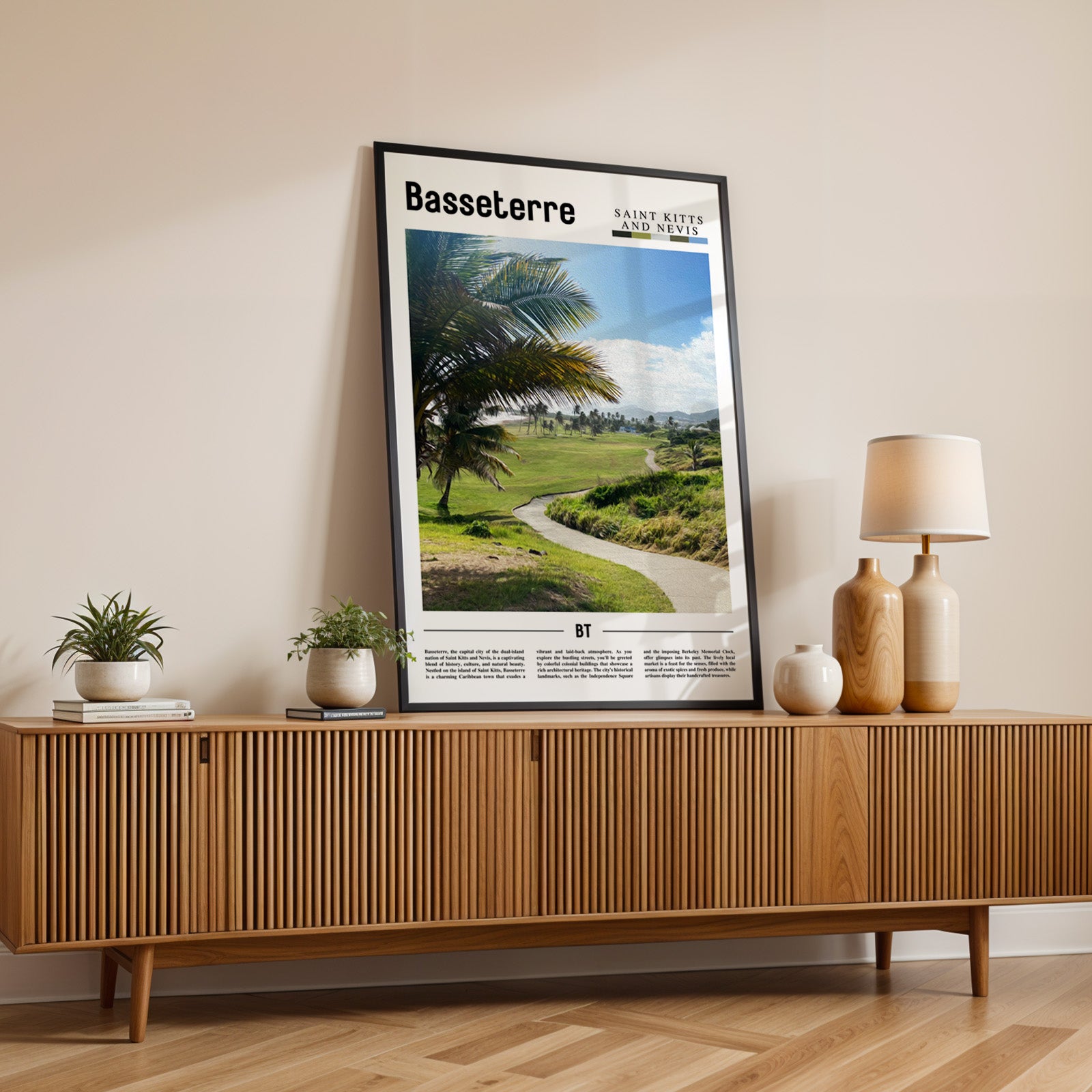 Basseterre St. Kitts & Nevis Photographic Poster