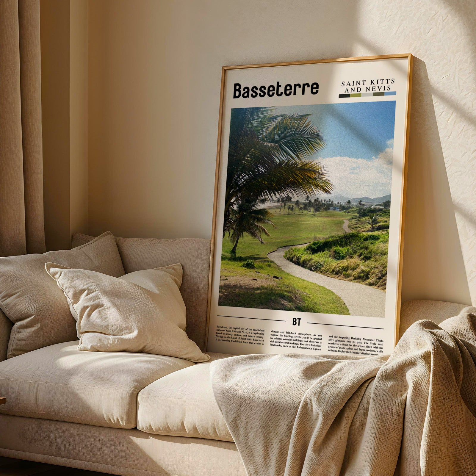 Basseterre St. Kitts & Nevis Photographic Poster