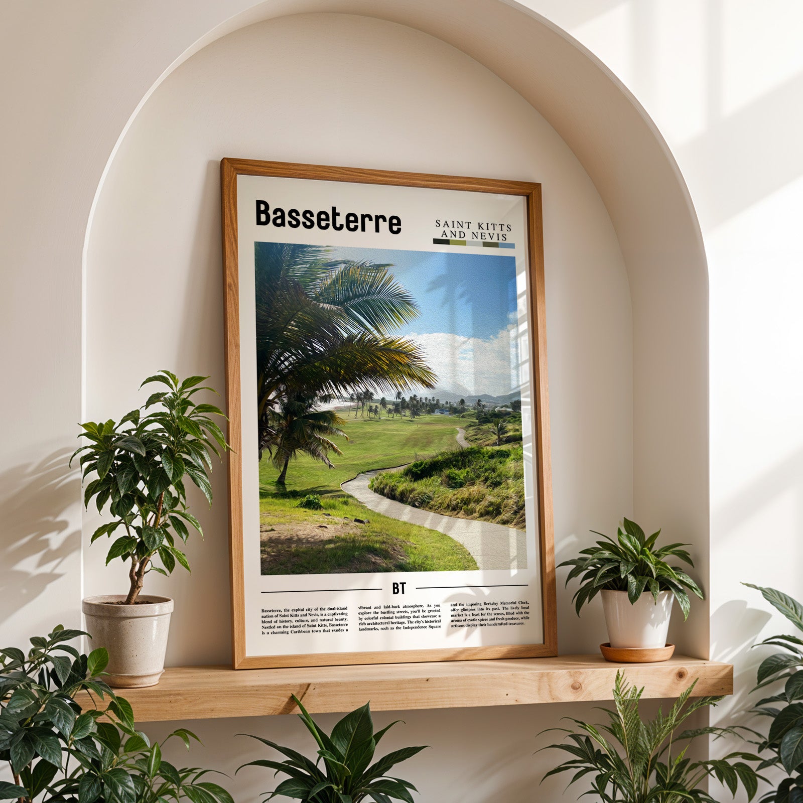 Basseterre St. Kitts & Nevis Photographic Poster