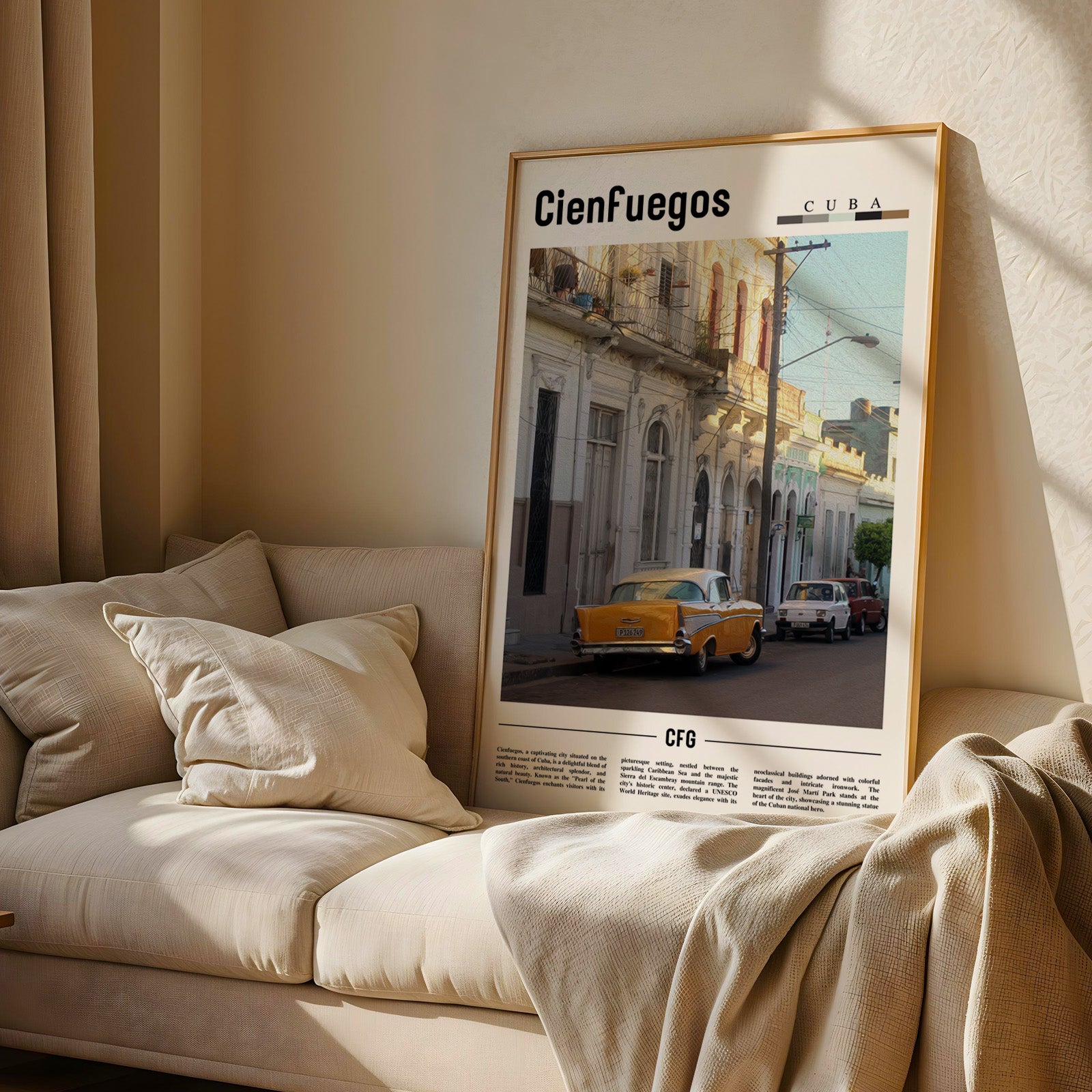 Cienfuegos Cuba Photographic Poster