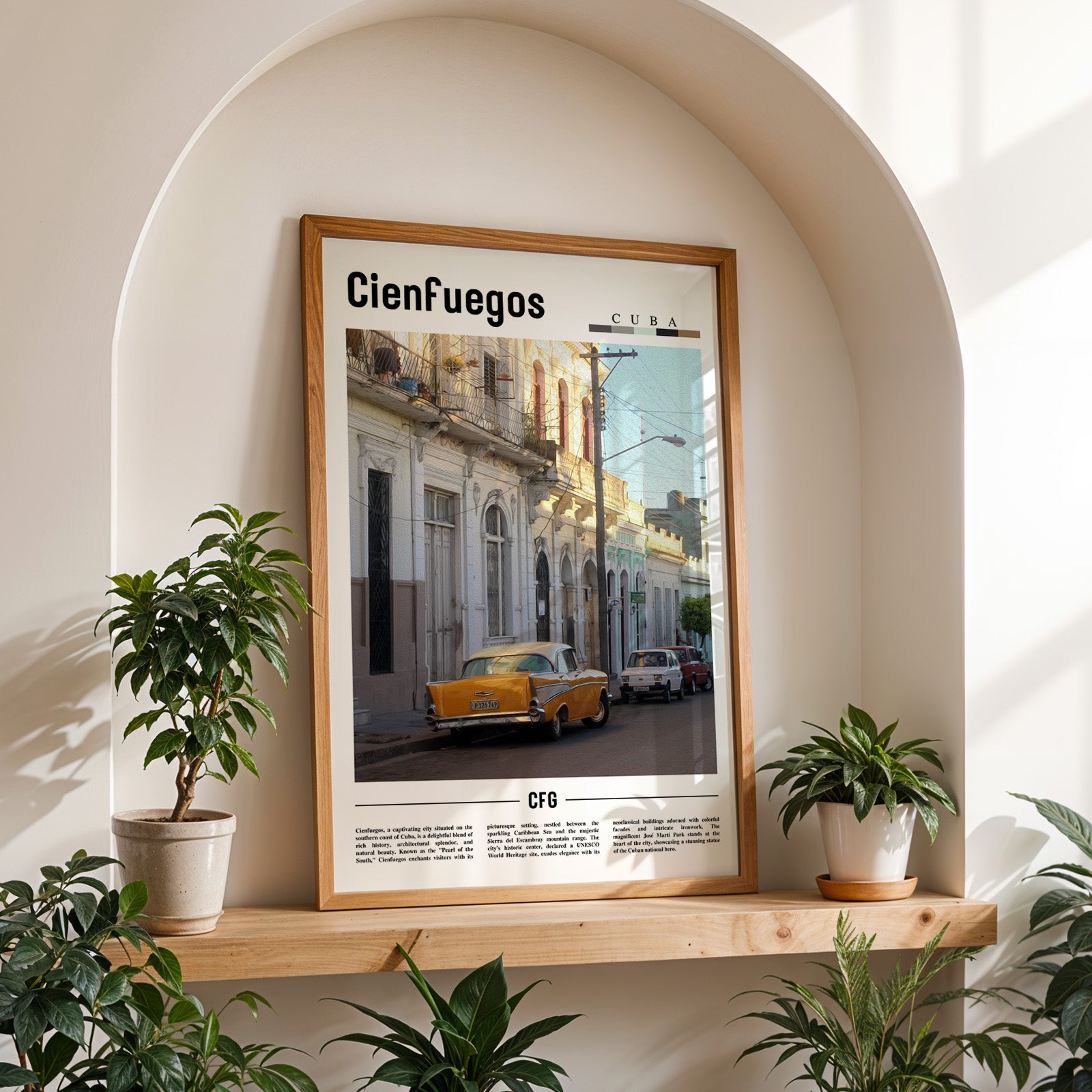 Cienfuegos Cuba Photographic Poster