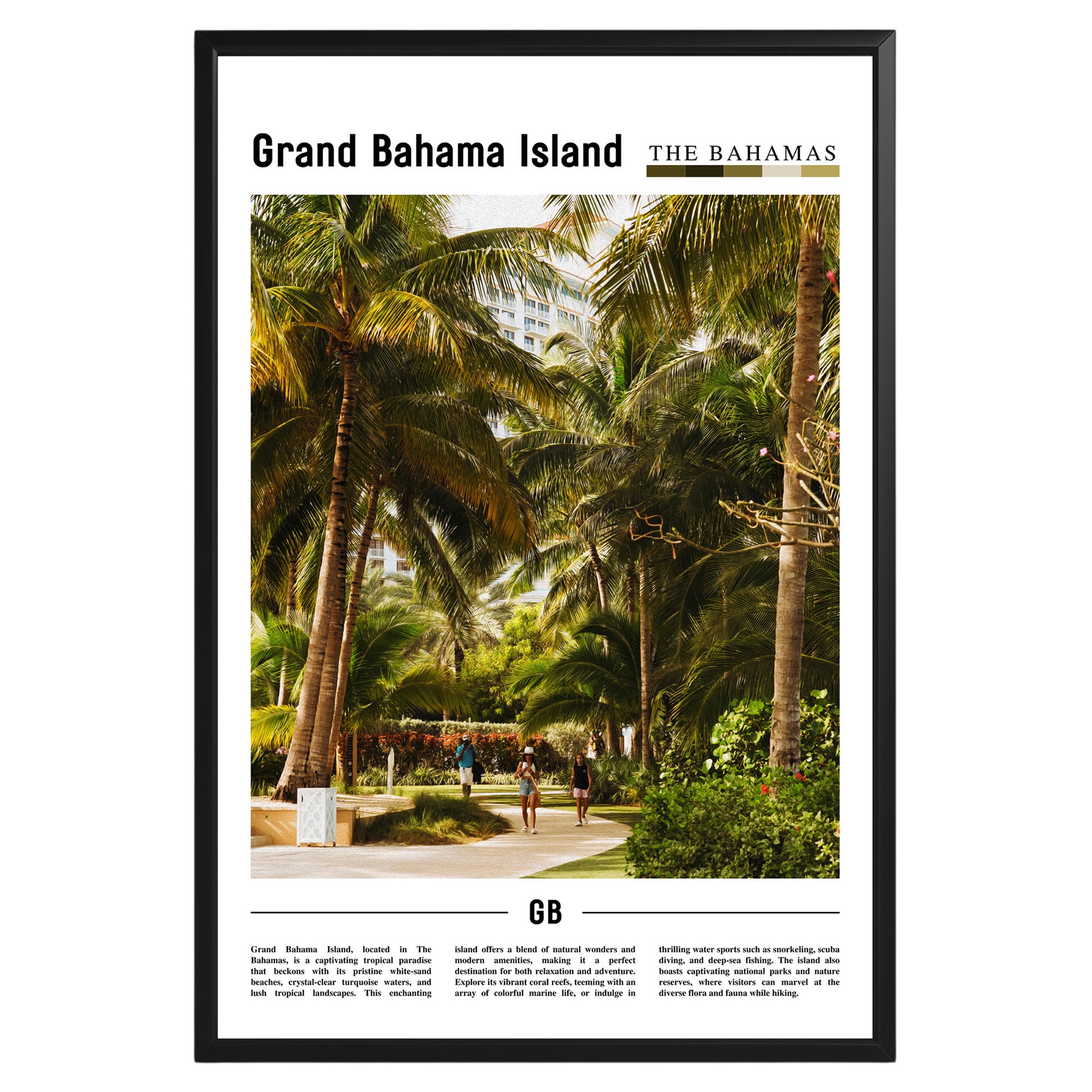 Grand Bahama Island Bahamas Photographic Poster
