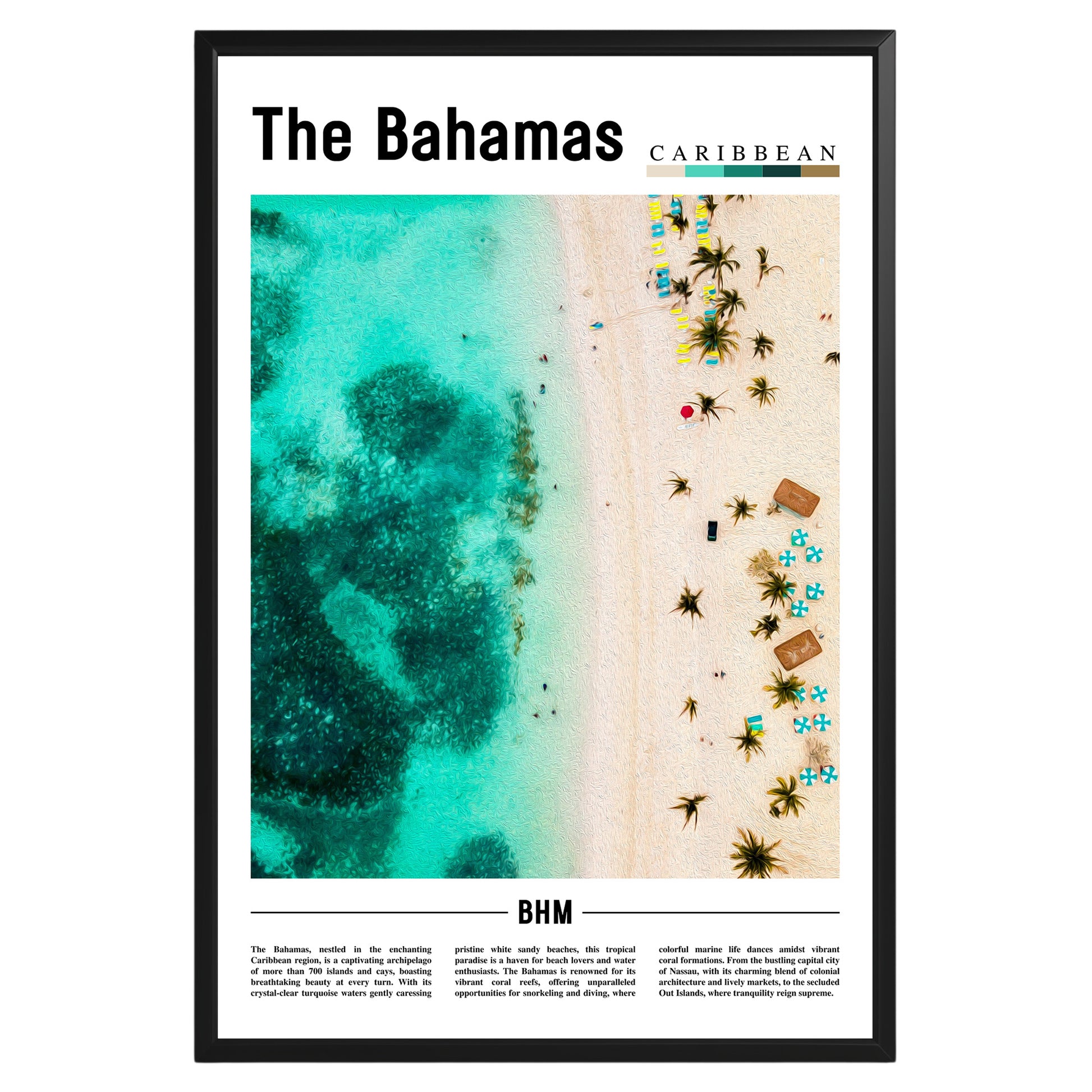 Bahamas Photographic Poster