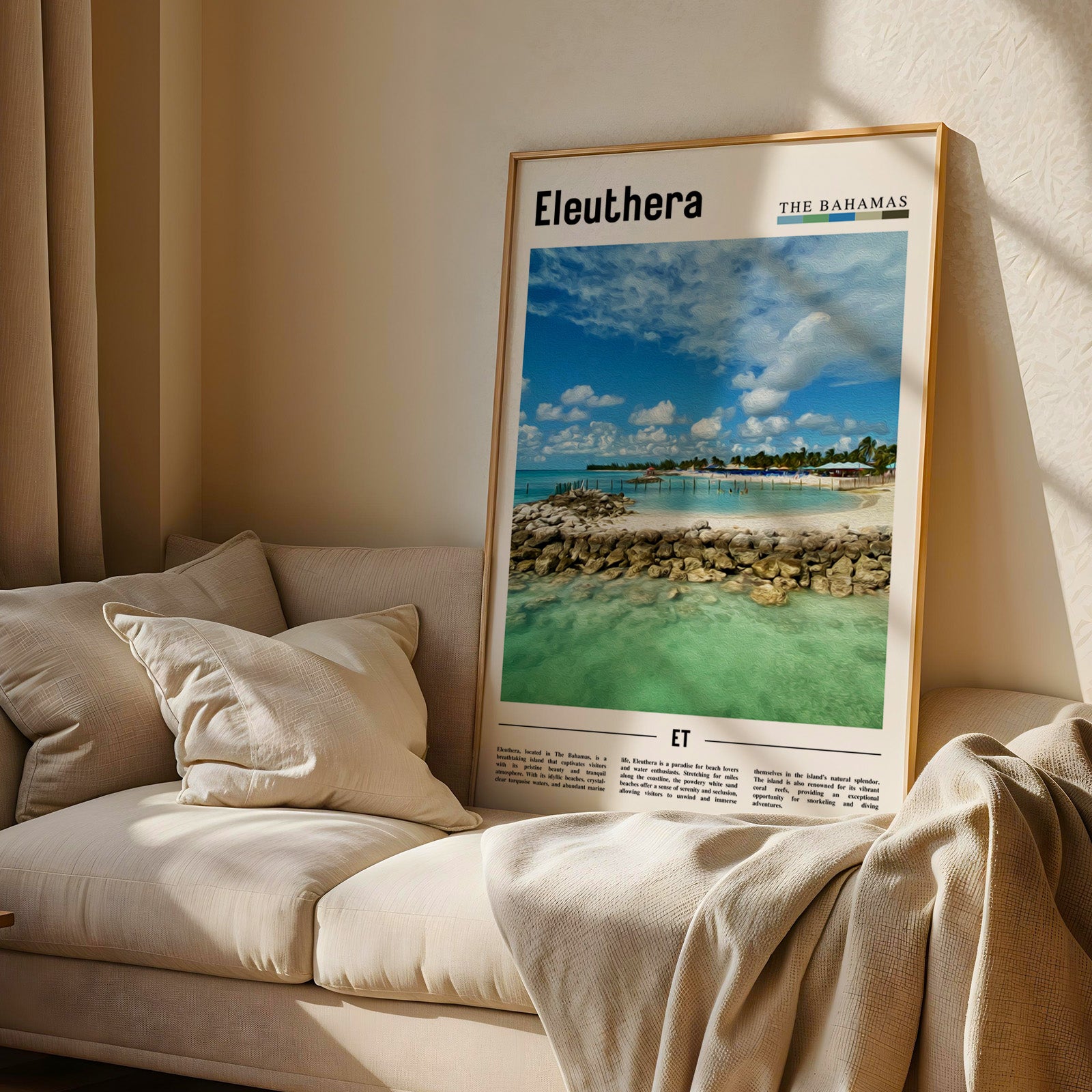 Eleuthera Bahamas Photographic Poster
