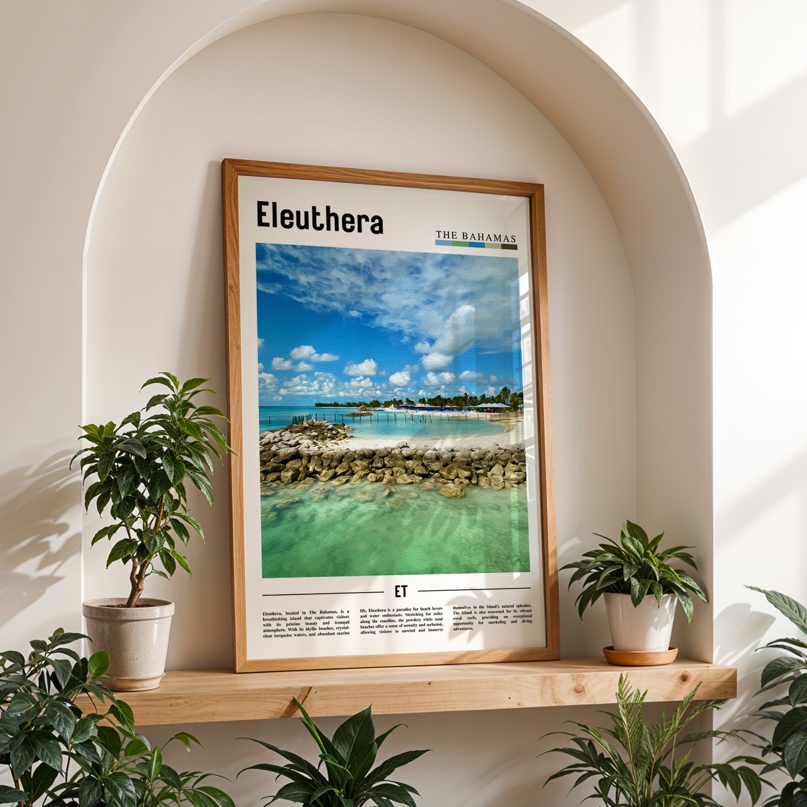 Eleuthera Bahamas Photographic Poster