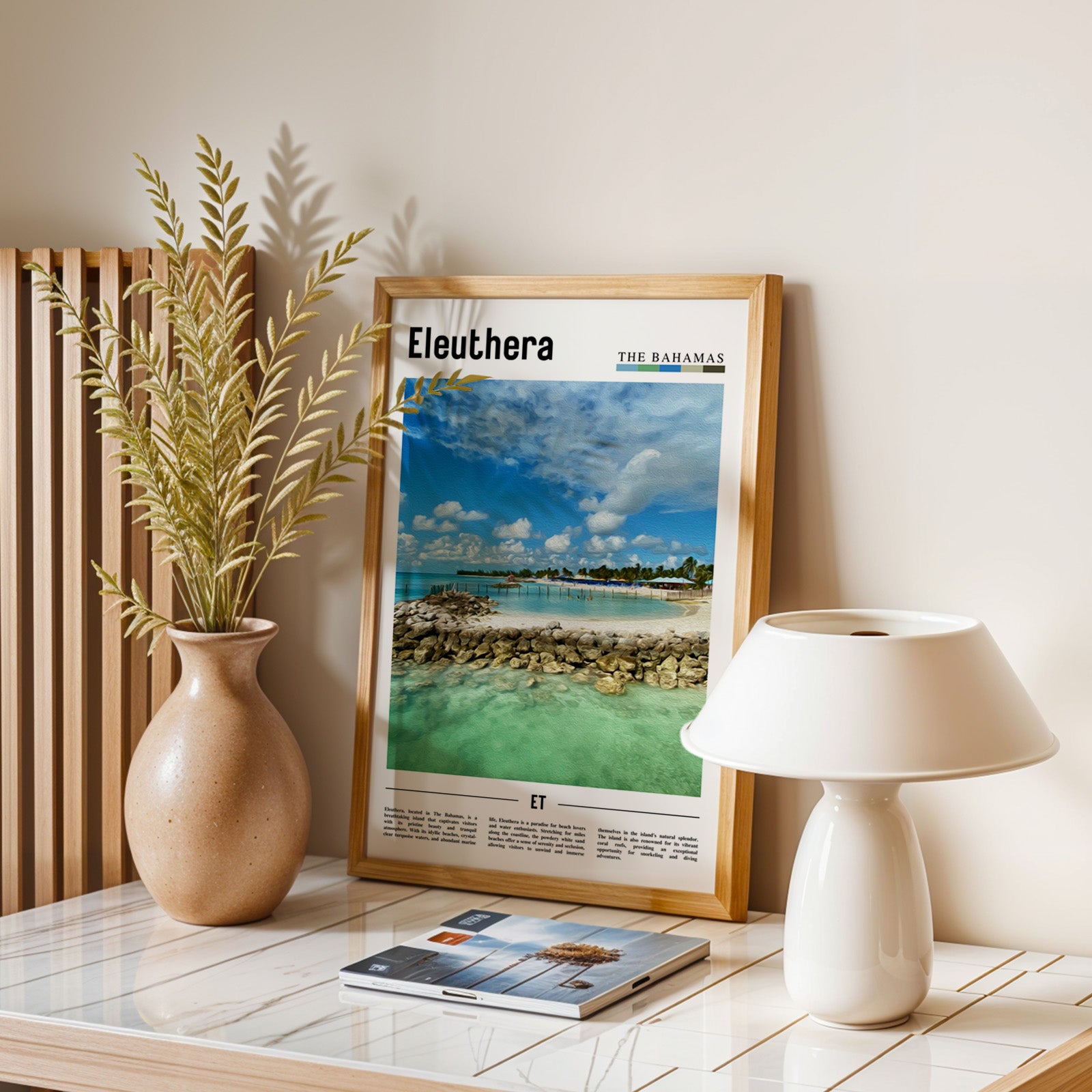 Eleuthera Bahamas Photographic Poster