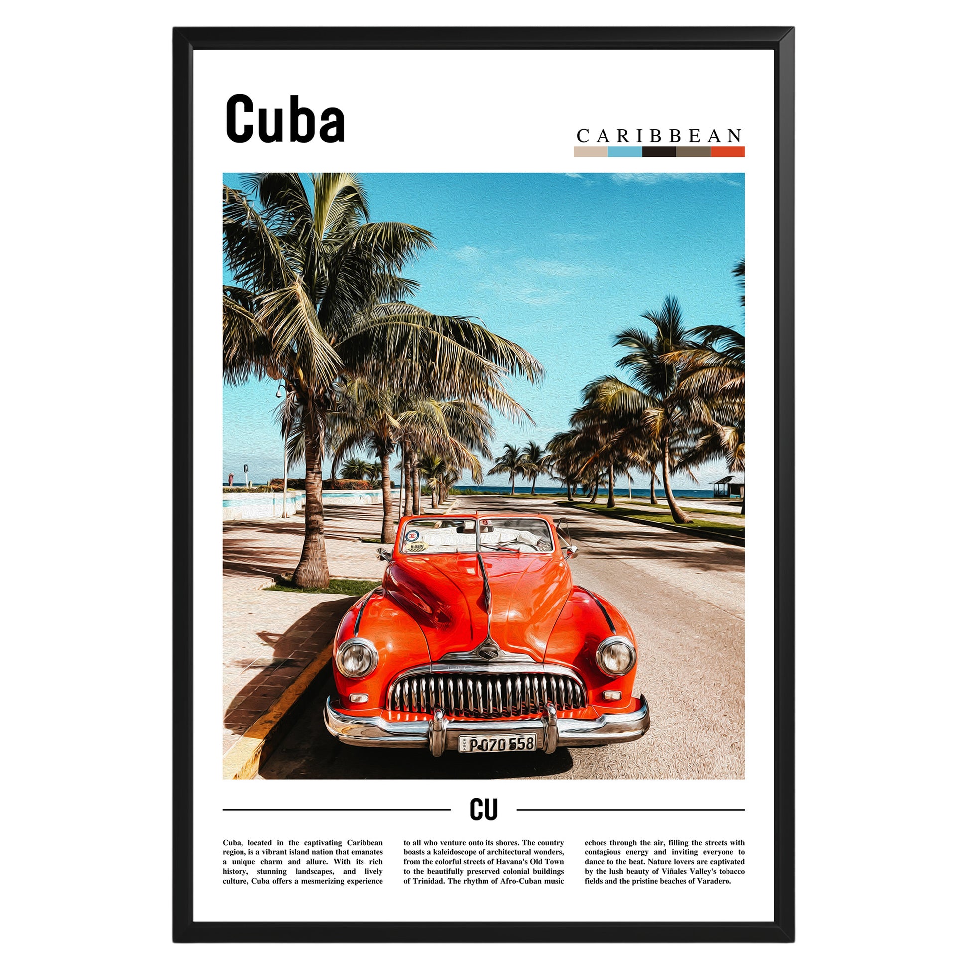 Cuba Photographic Poster