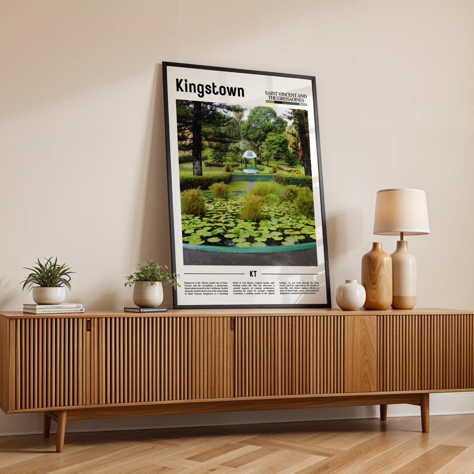 Kingstown St. Vincent & Grenadines Photographic Poster