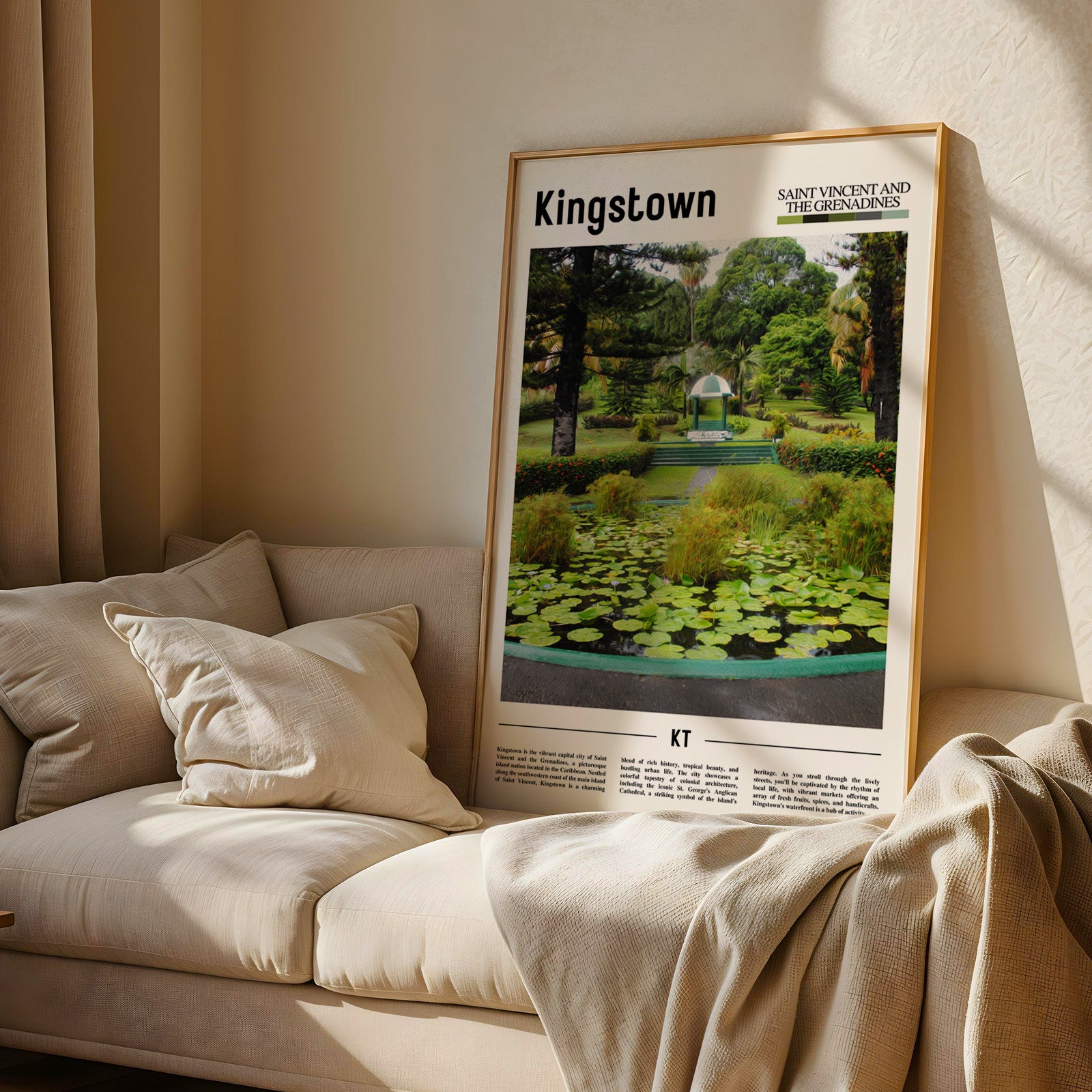 Kingstown St. Vincent & Grenadines Photographic Poster