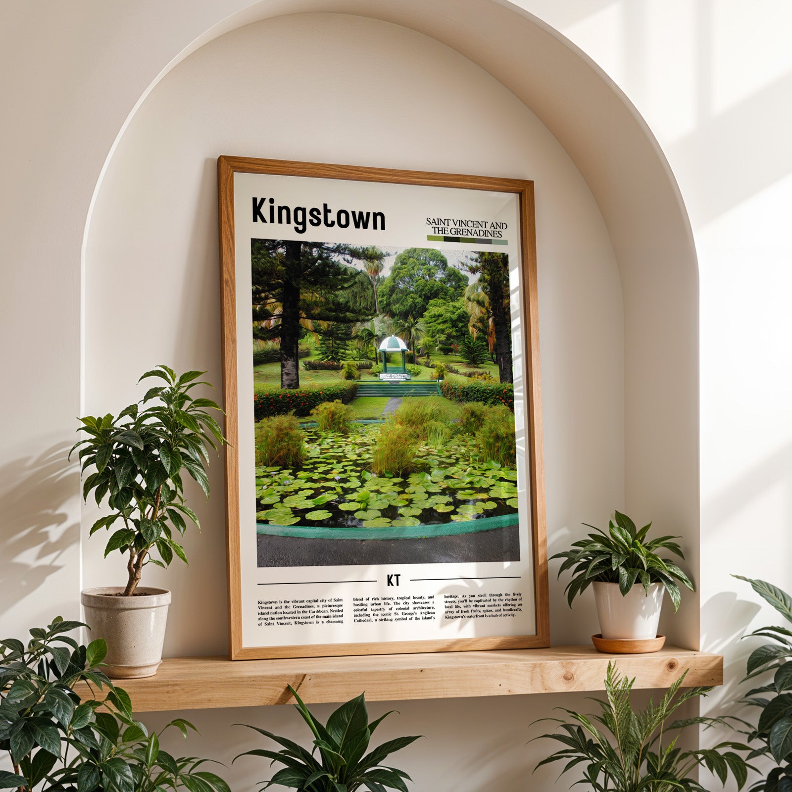 Kingstown St. Vincent & Grenadines Photographic Poster