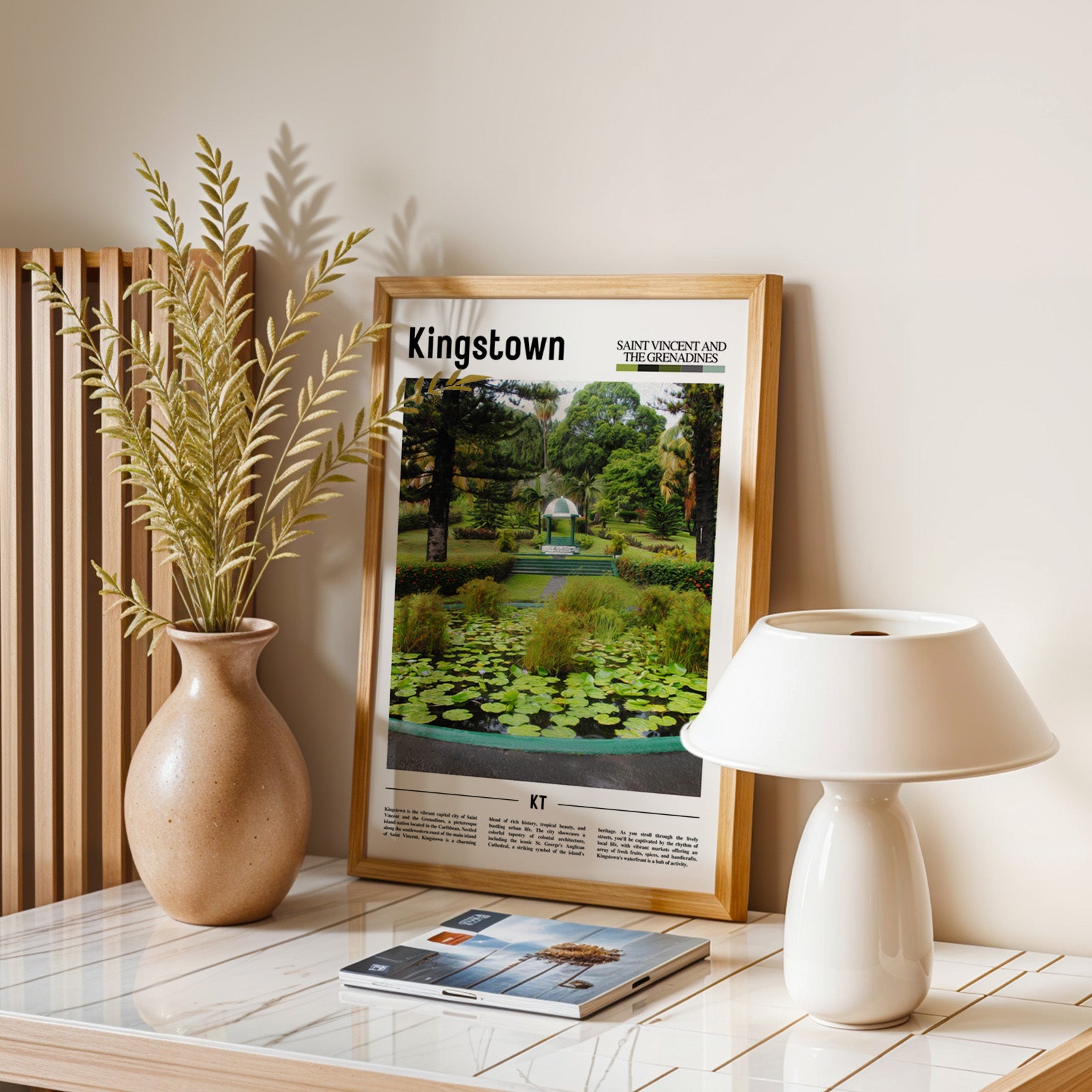 Kingstown St. Vincent & Grenadines Photographic Poster