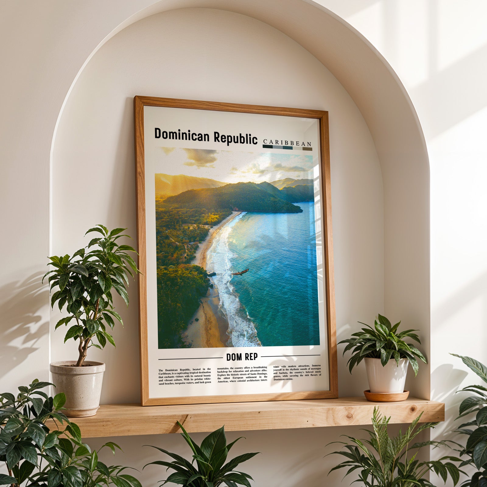 Dominican Republic Photographic Poster