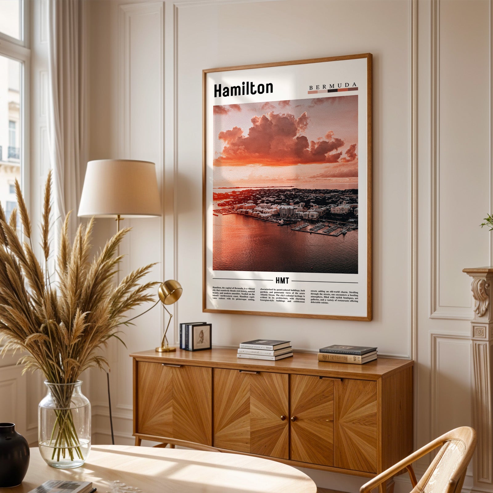 Hamilton Bermuda Photographic Poster