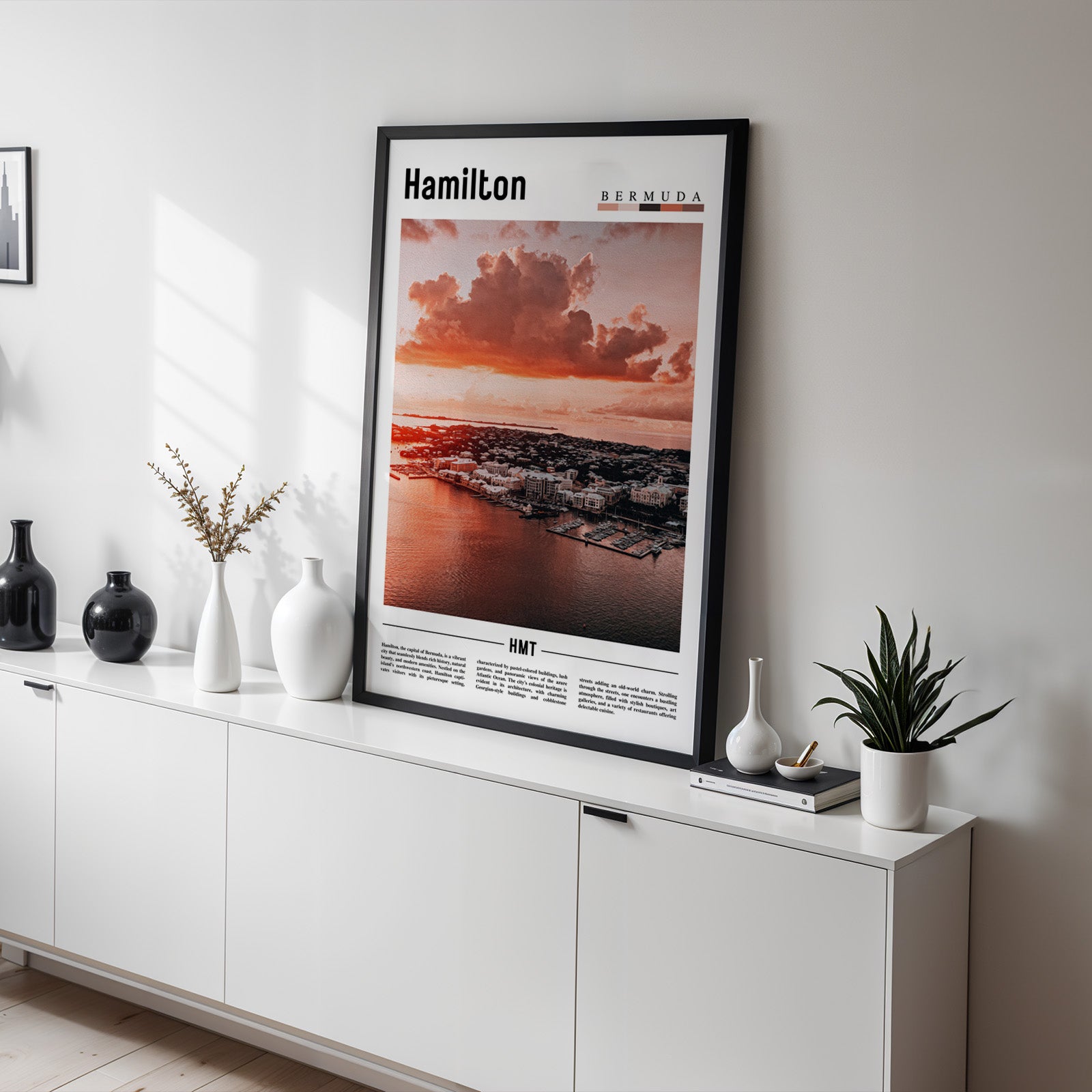 Hamilton Bermuda Photographic Poster