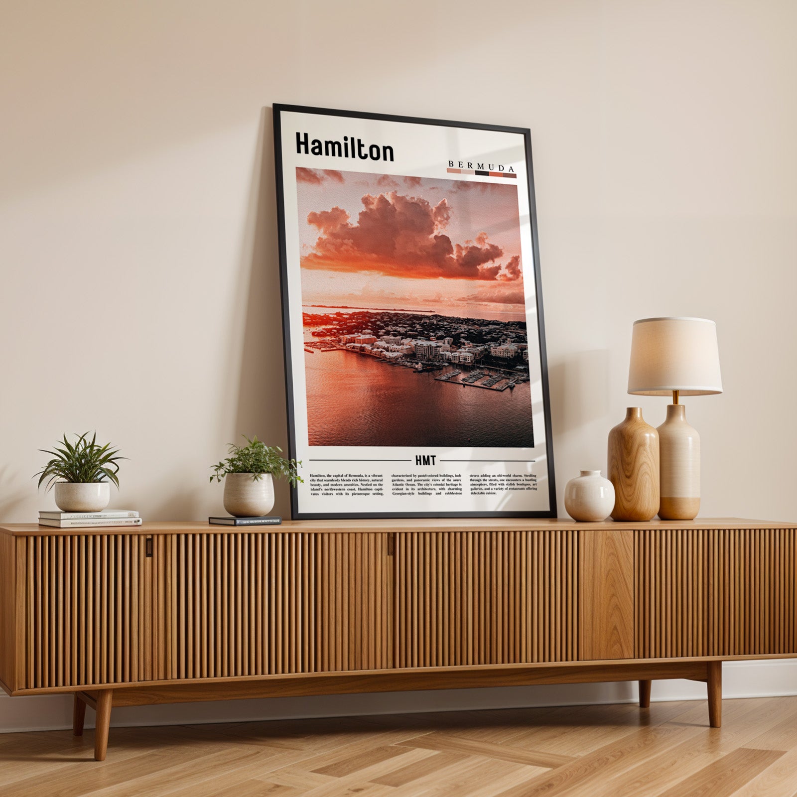 Hamilton Bermuda Photographic Poster