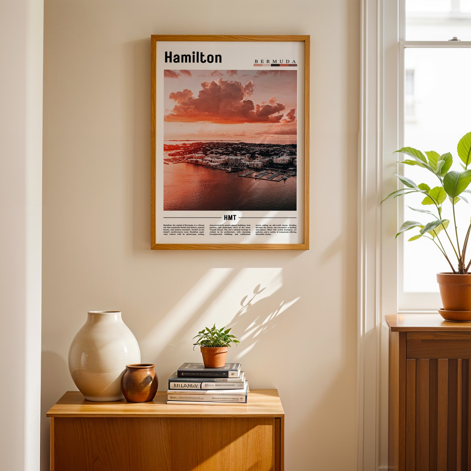 Hamilton Bermuda Photographic Poster