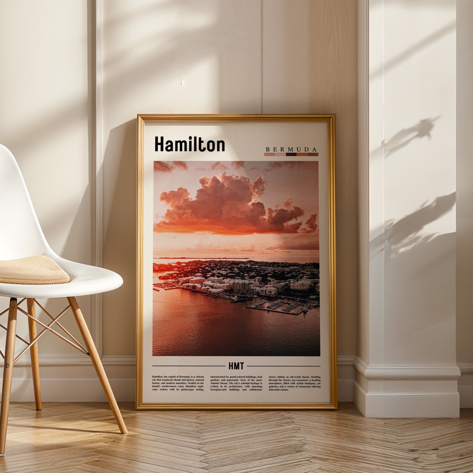 Hamilton Bermuda Photographic Poster