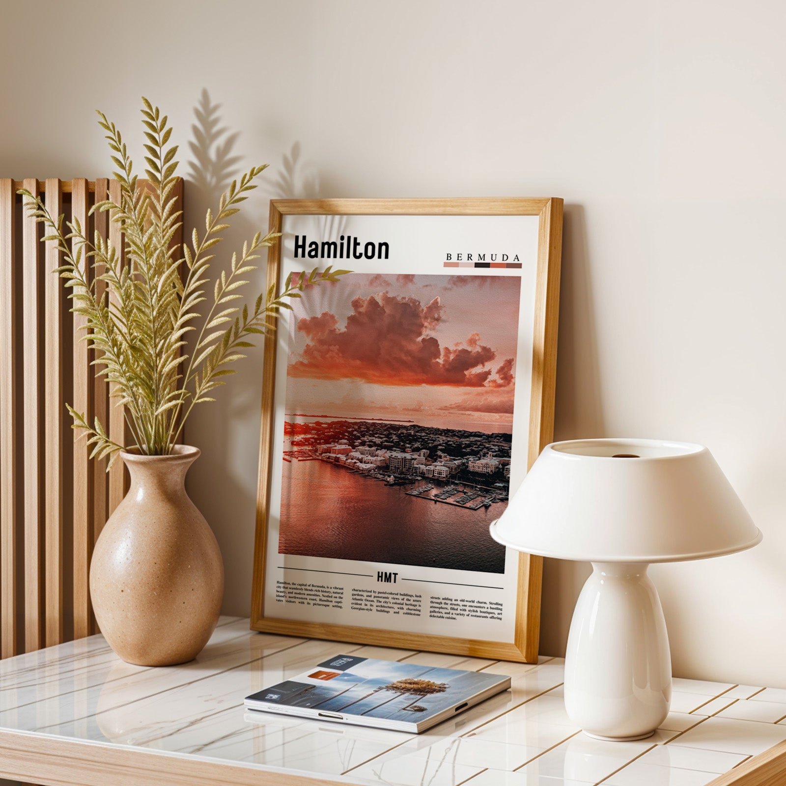 Hamilton Bermuda Photographic Poster