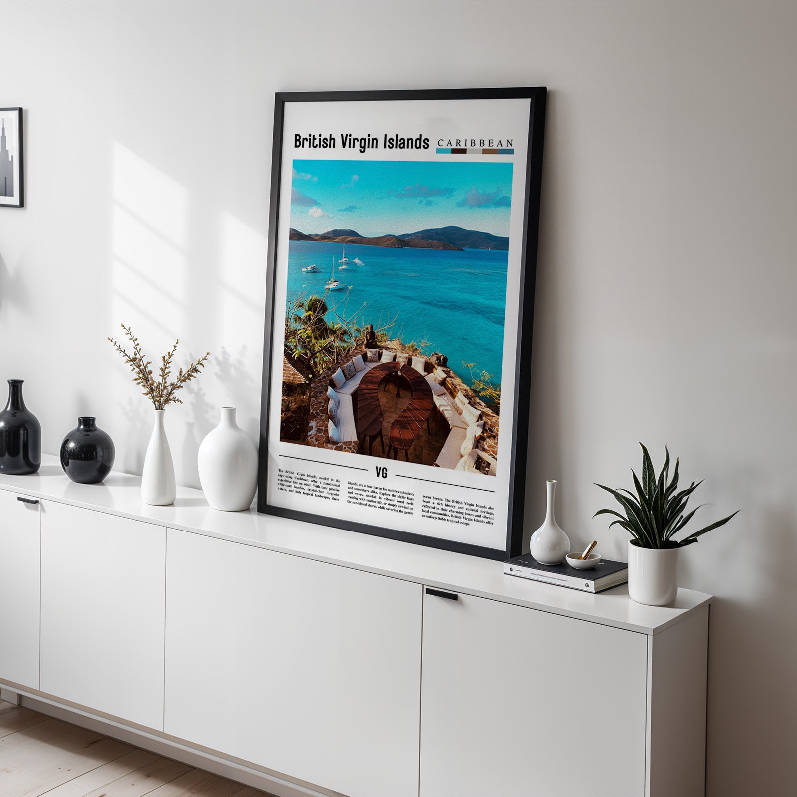British Virgin Islands Photographic Poster