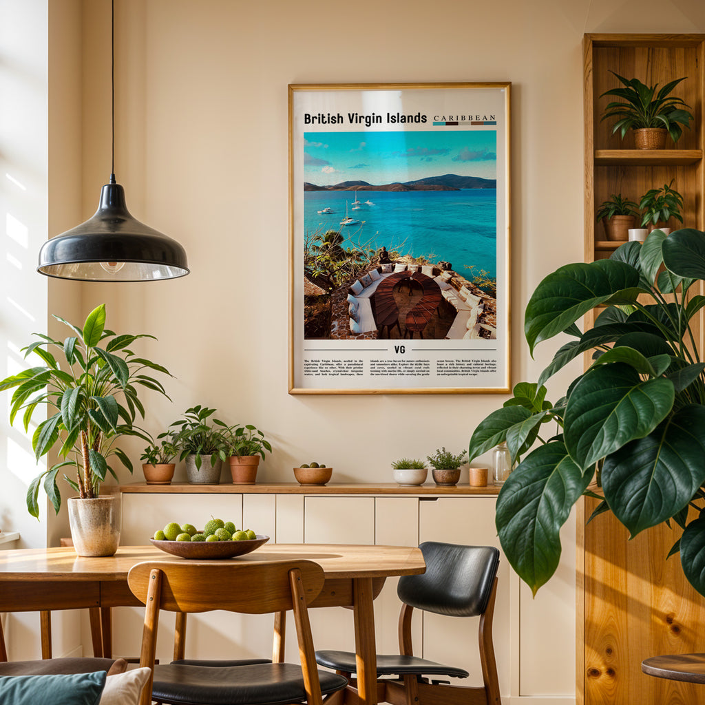 British Virgin Islands Photographic Poster