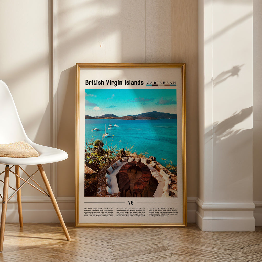 British Virgin Islands Photographic Poster