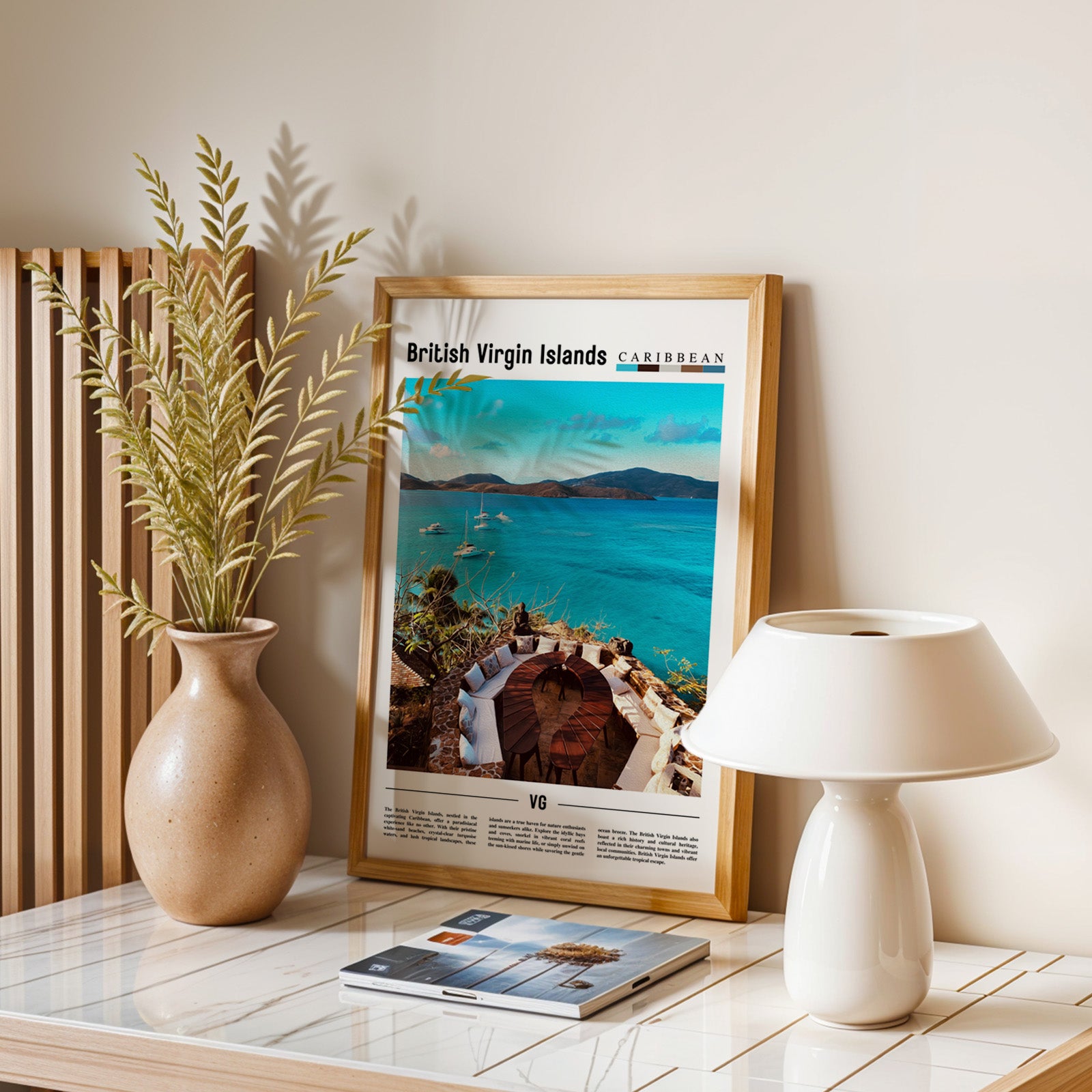 British Virgin Islands Photographic Poster