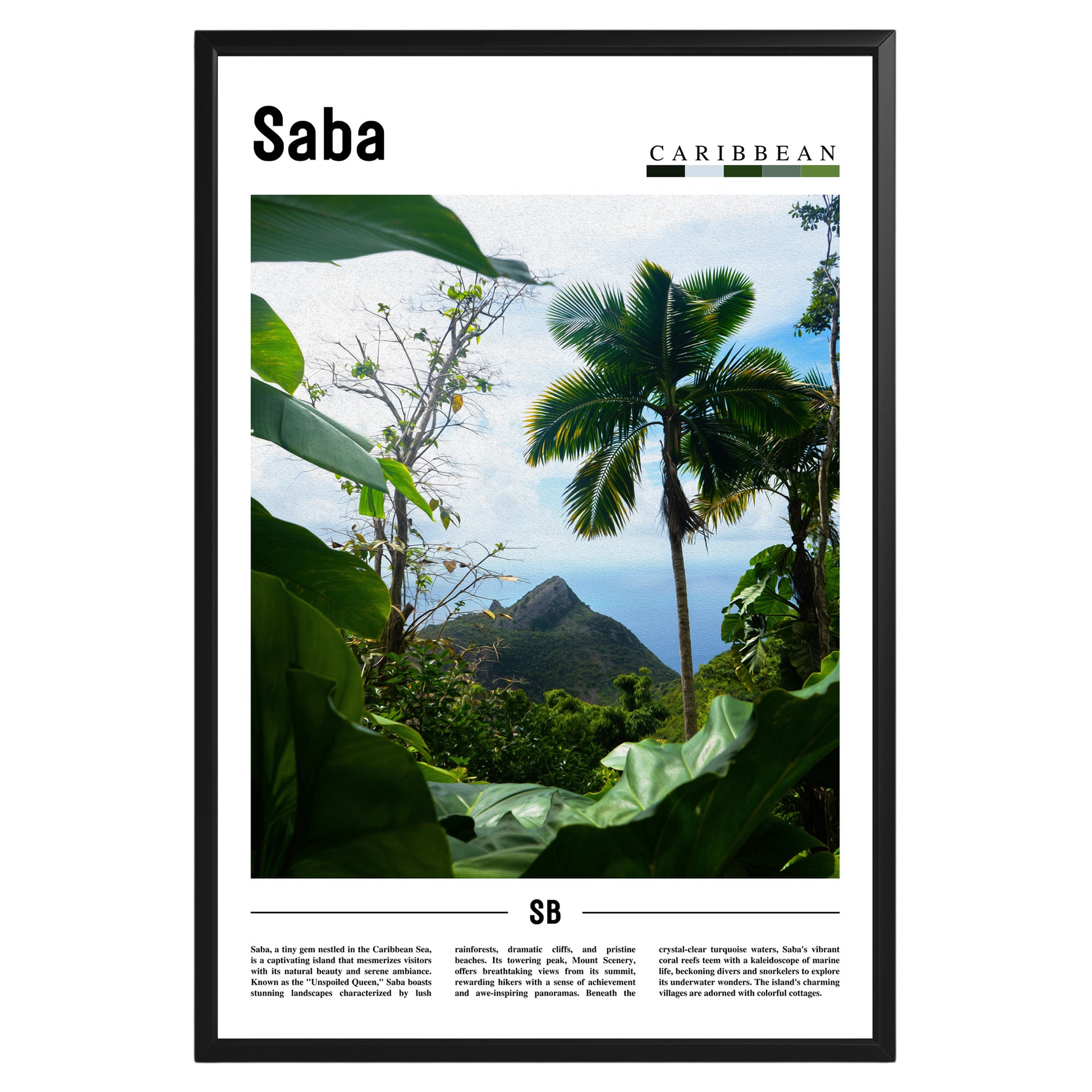 Saba Photographic Poster