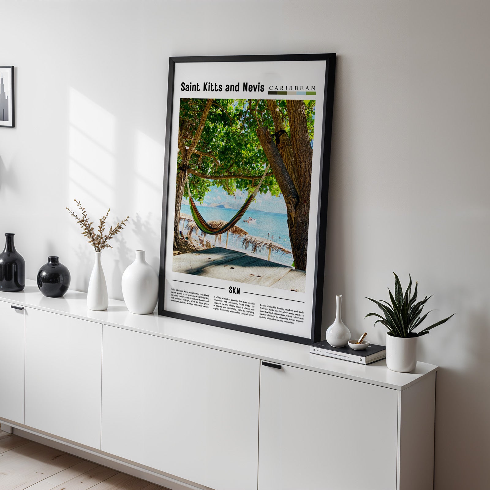 Saint Kitts and Nevis Photographic Poster