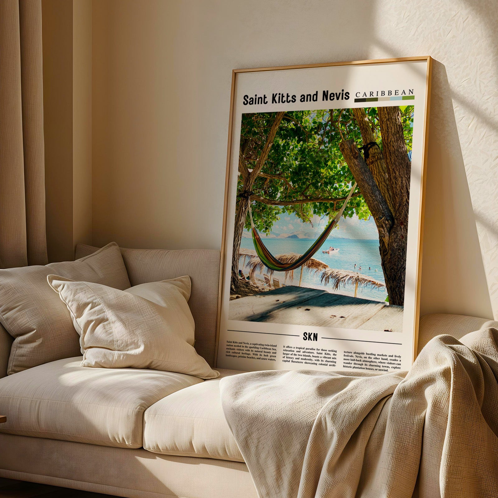 Saint Kitts and Nevis Photographic Poster