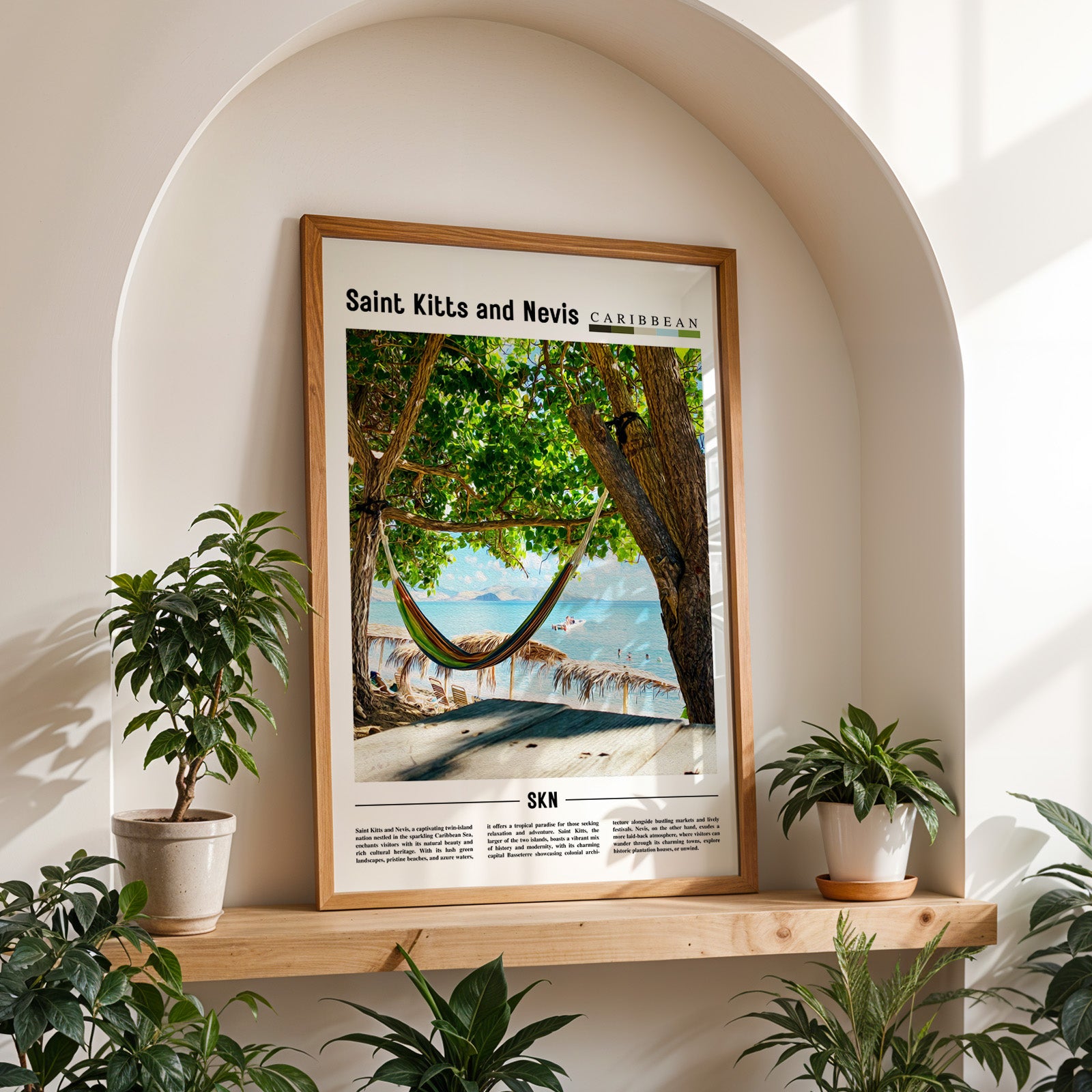 Saint Kitts and Nevis Photographic Poster