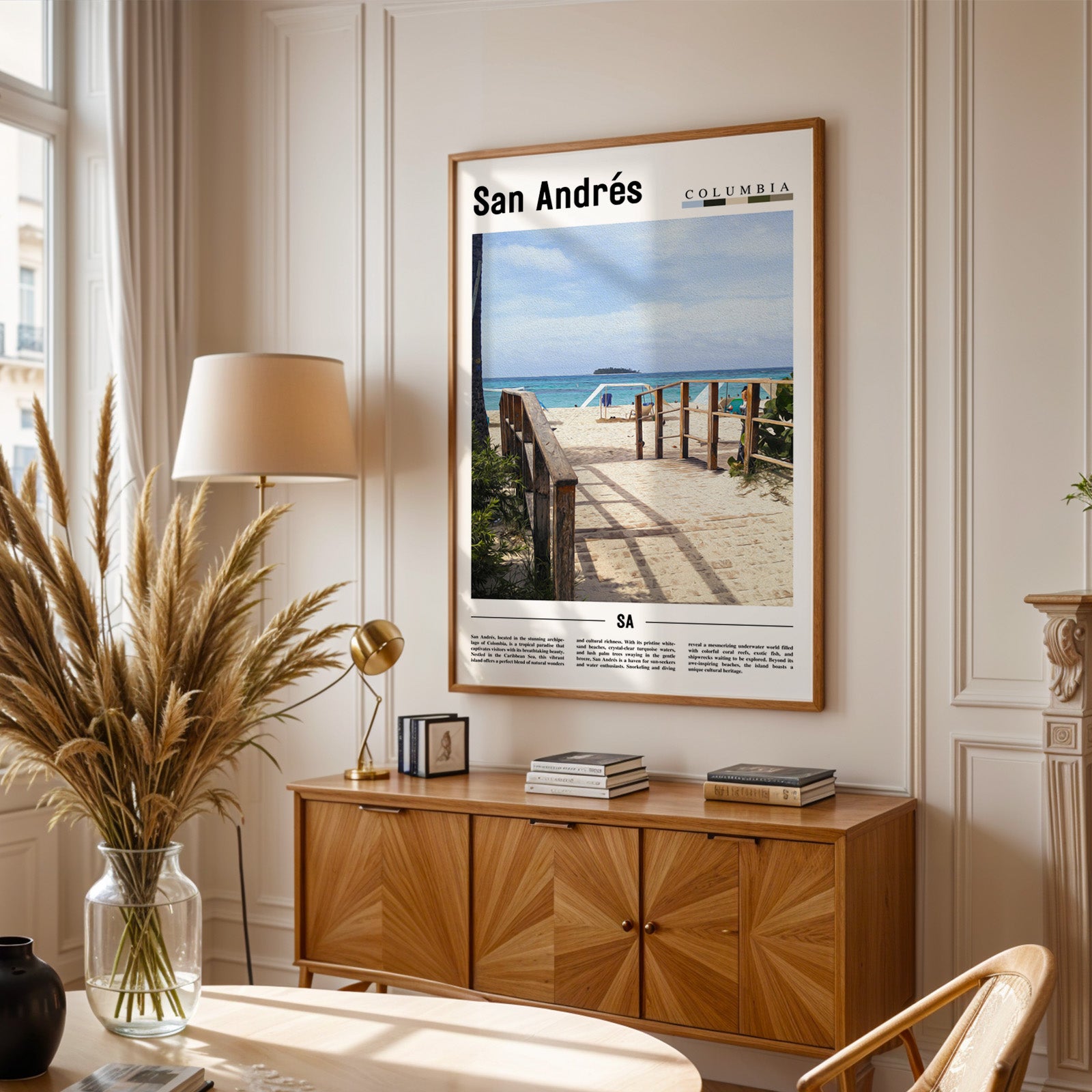 San Andrés Colombia Photographic Poster