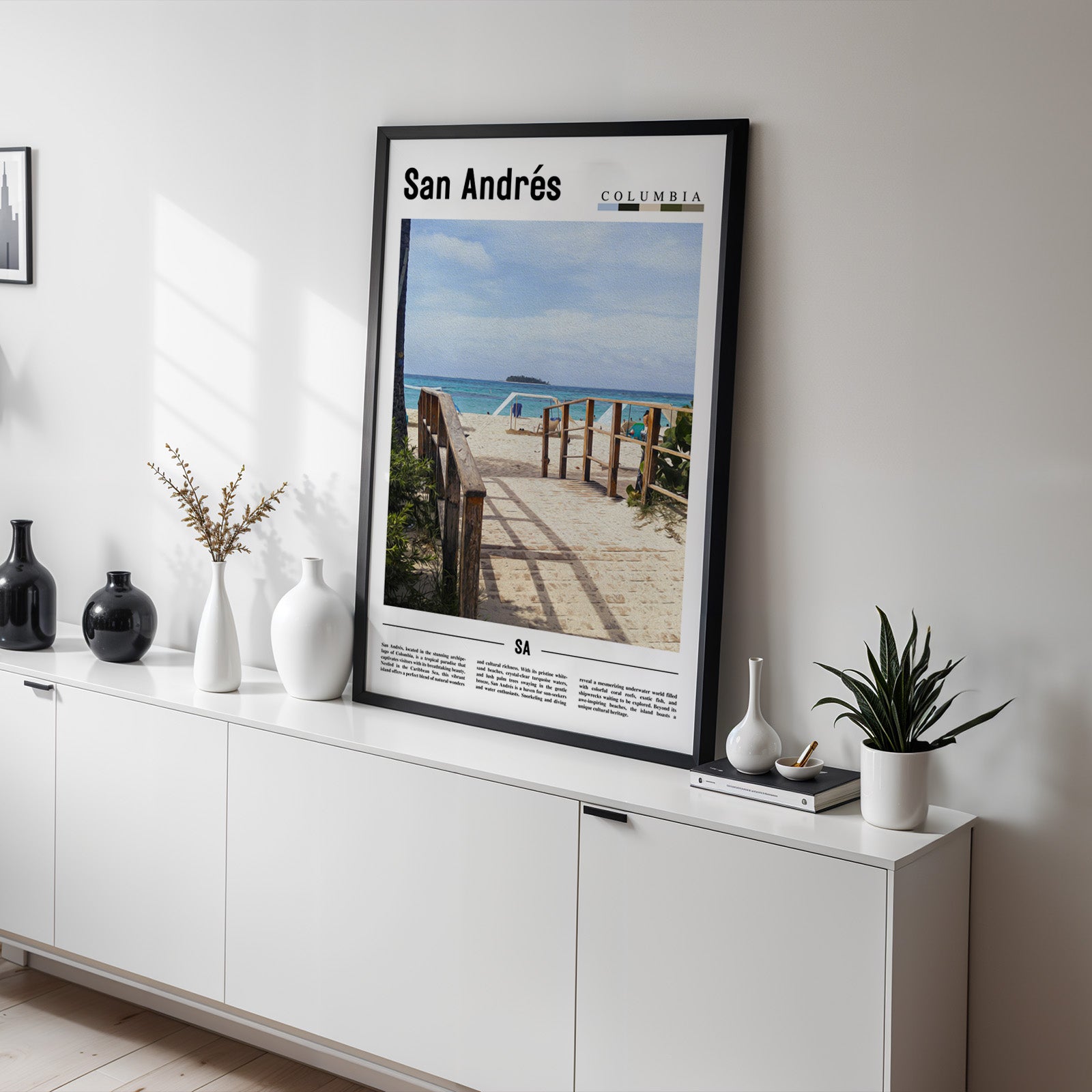 San Andrés Colombia Photographic Poster