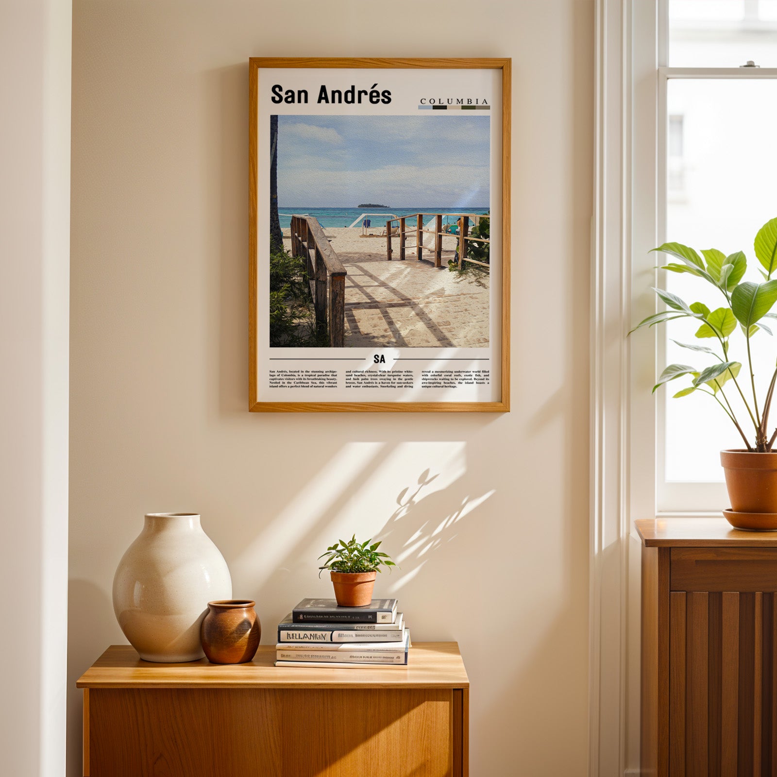 San Andrés Colombia Photographic Poster