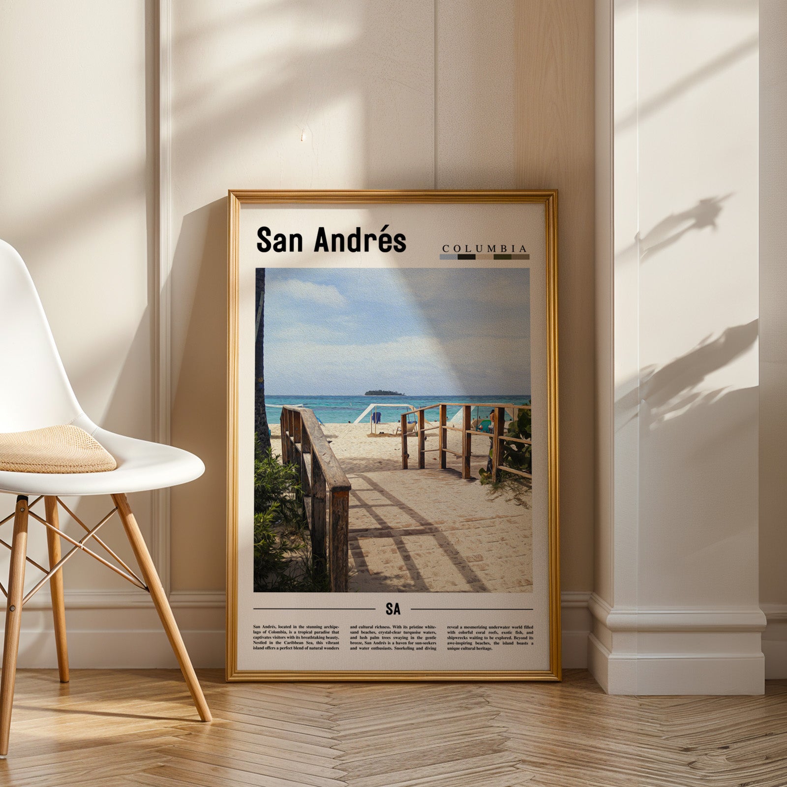 San Andrés Colombia Photographic Poster