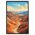 Death Valley National Park Retro Poster - GroovyGrove